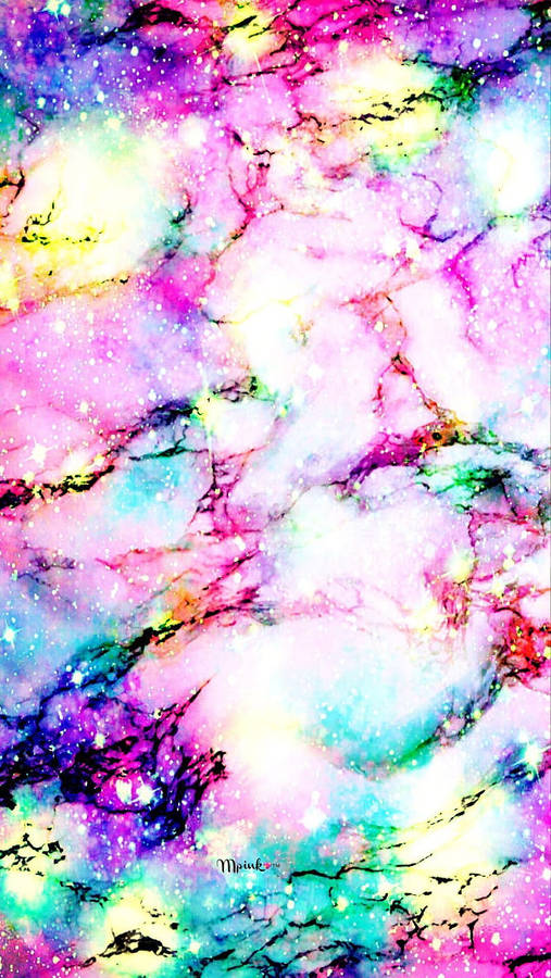 Na-edit na Pastel na Marmol na Background Wallpaper