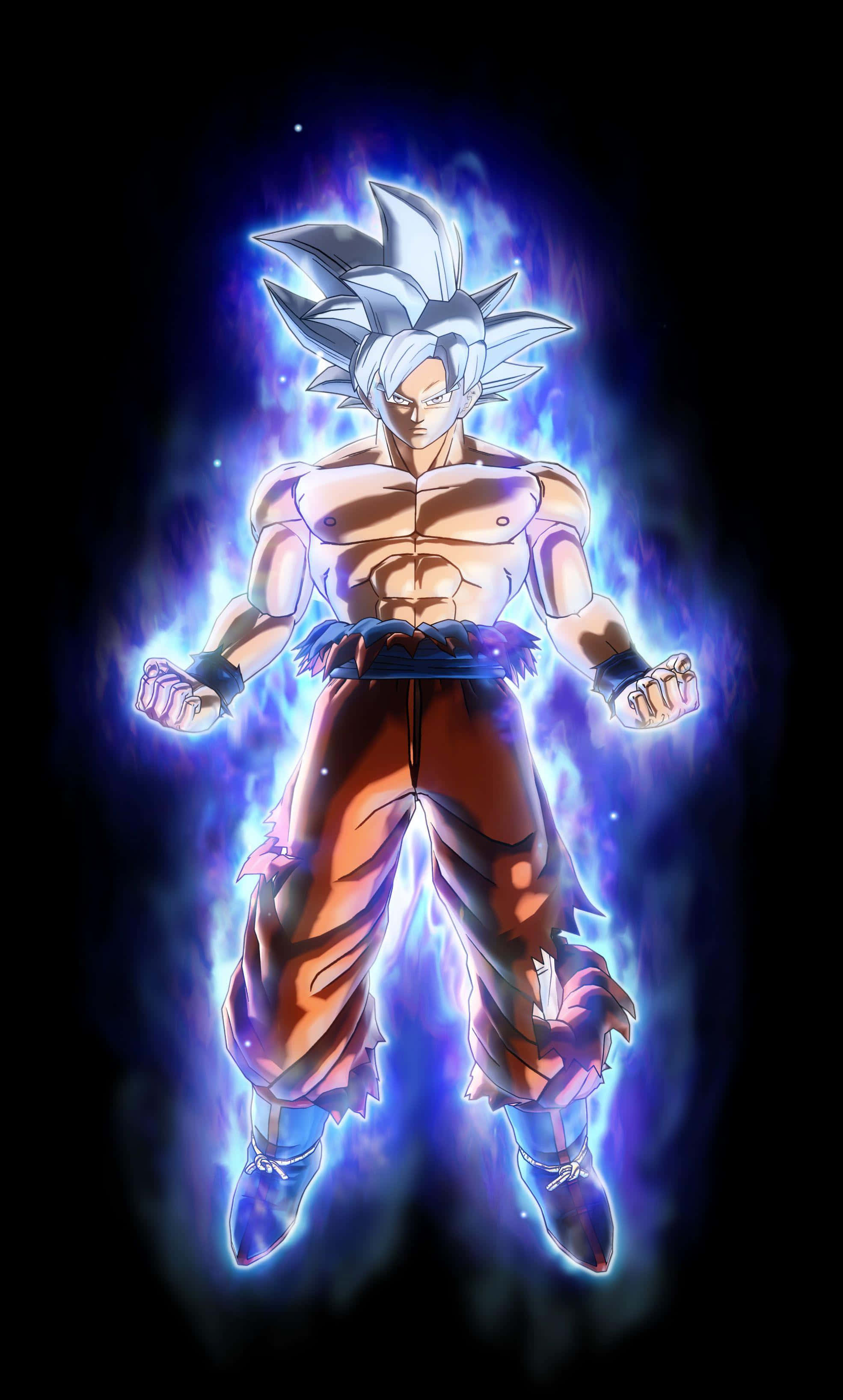 Naabot Niya ang Isang Antas ng Walang Kapantay na Kahusayan: Goku Ultra Instinct Wallpaper