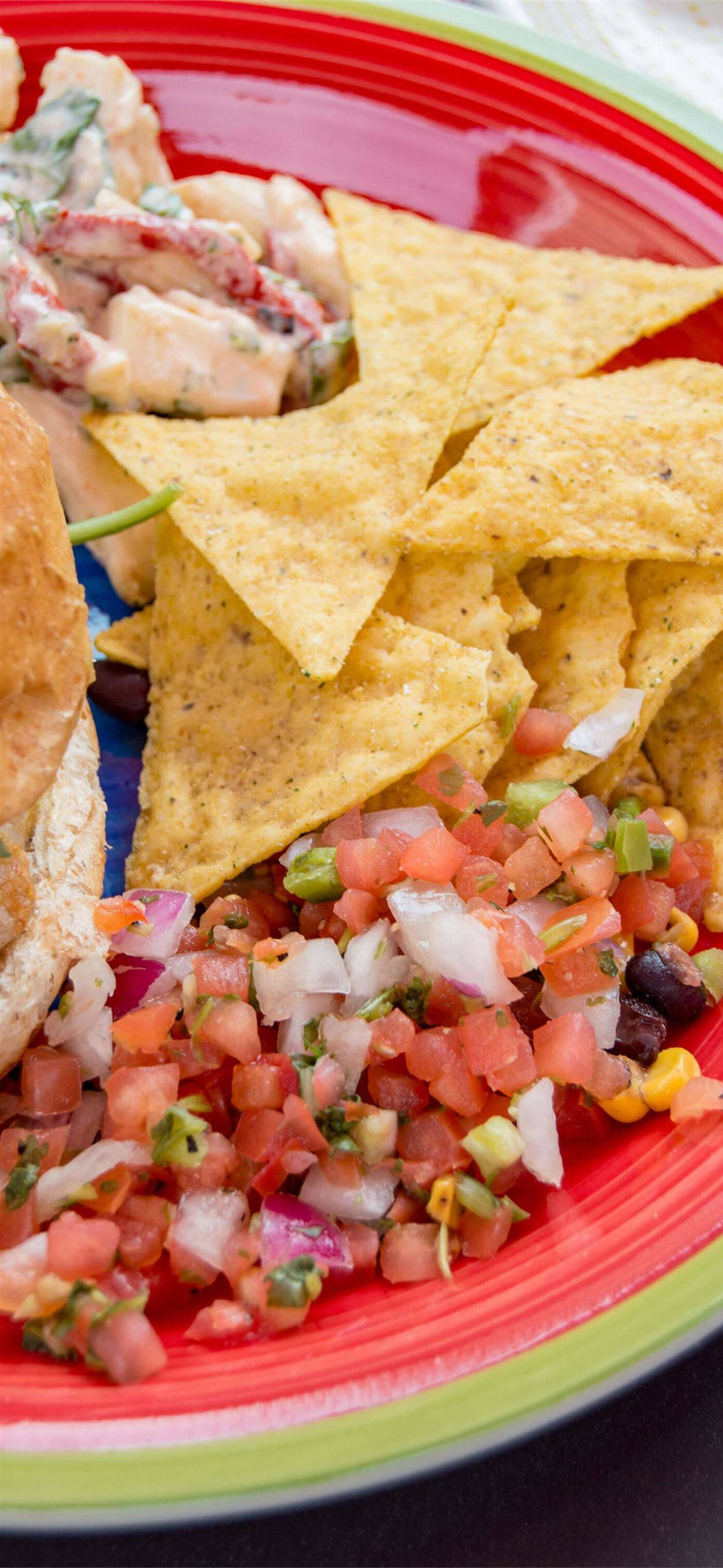 Nachos Food iPhone Wallpaper