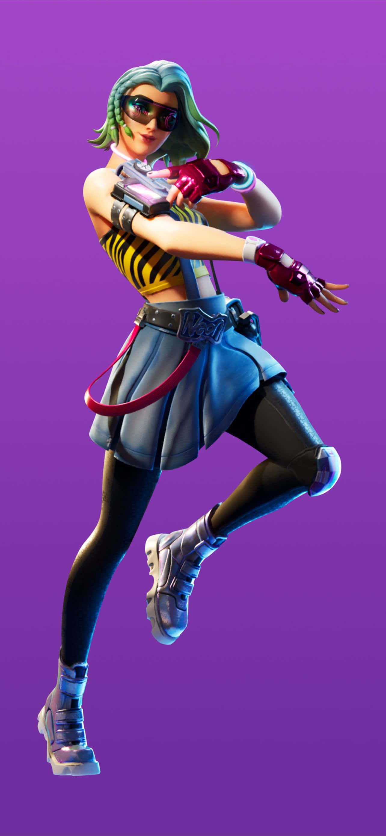 Nag-aagawan ang mga manlalaro ng Fortnite para sa isang piraso ng aksyon sa Season 4 Chapter 2 Wallpaper