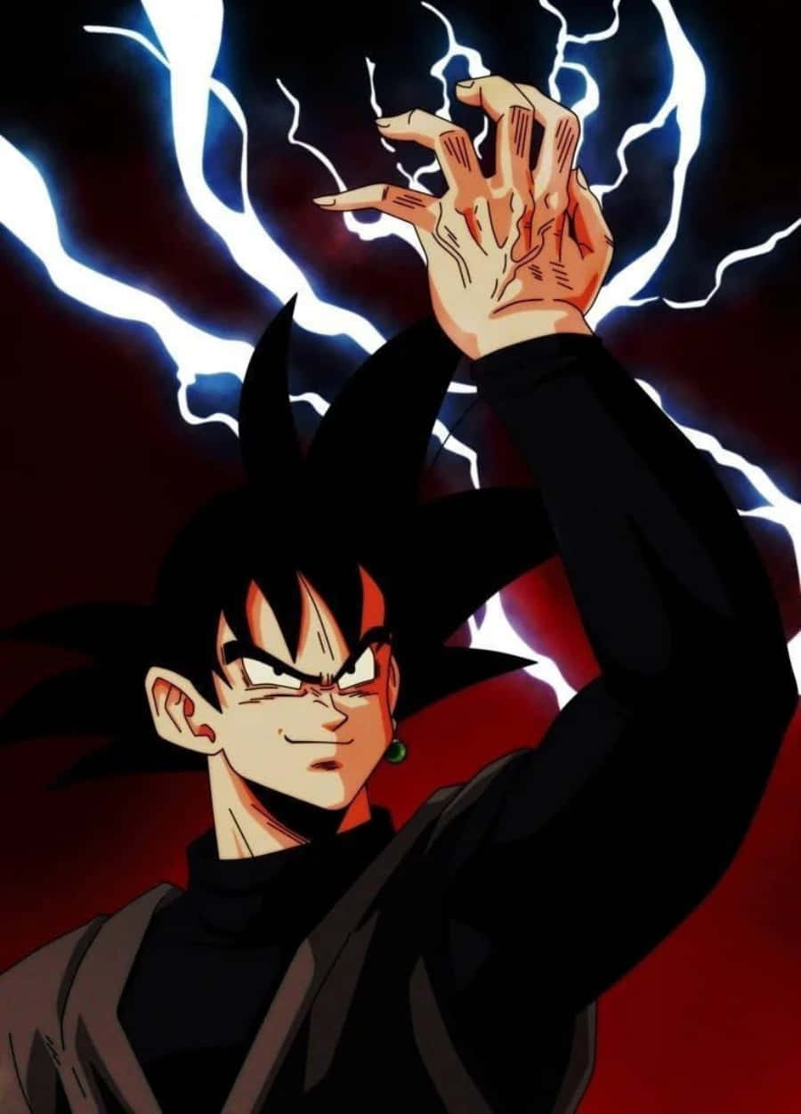 Nag-transform si Goku Black bilang Super Saiyan Rose Wallpaper