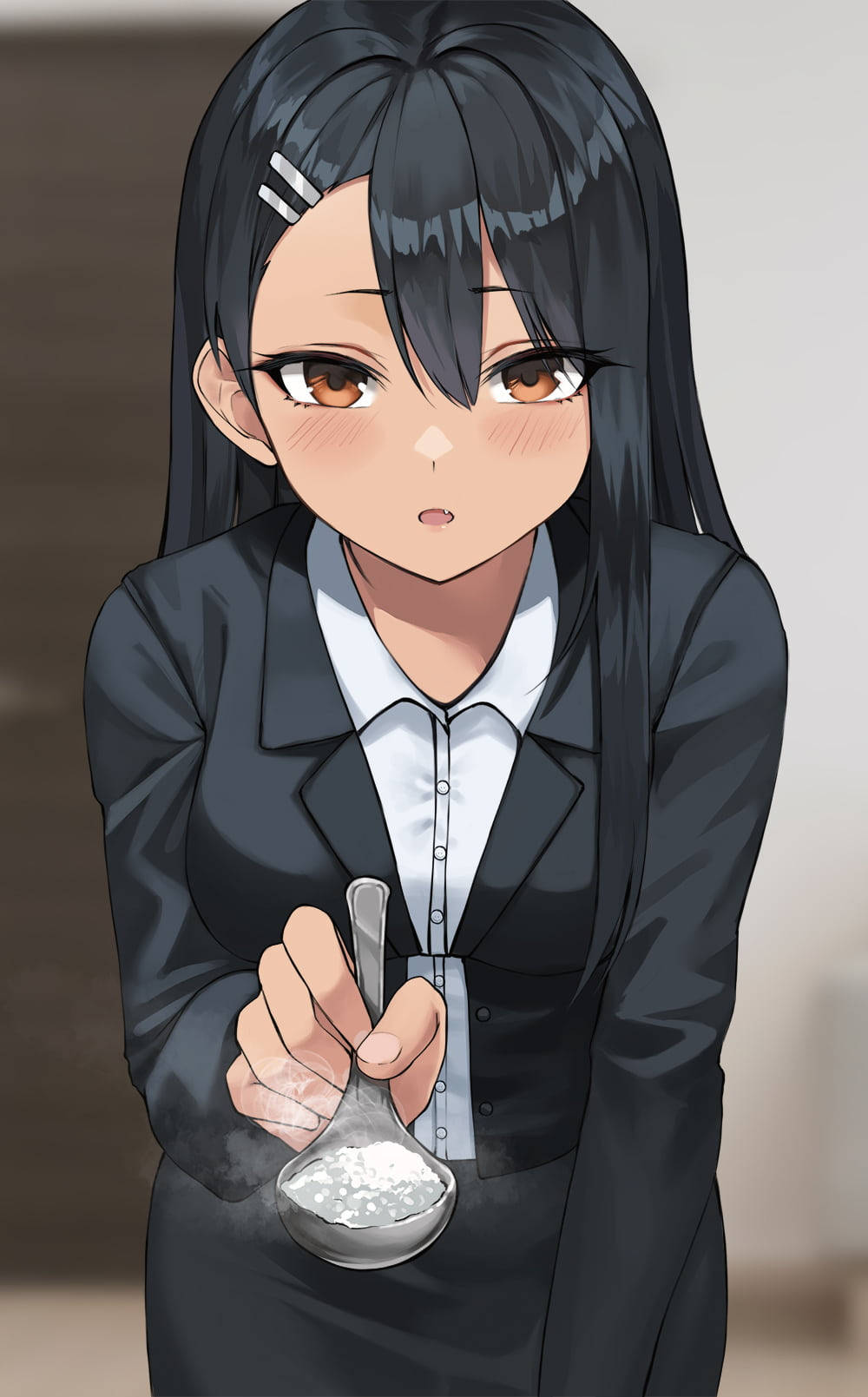 Nagatoro sa Black Suit Wallpaper