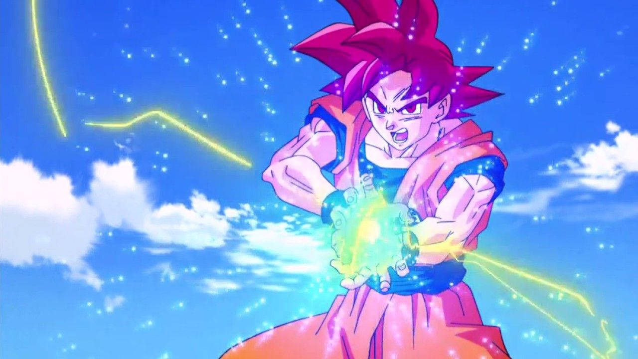 Naglabas si Goku ng maalamat na Kamehameha! Wallpaper