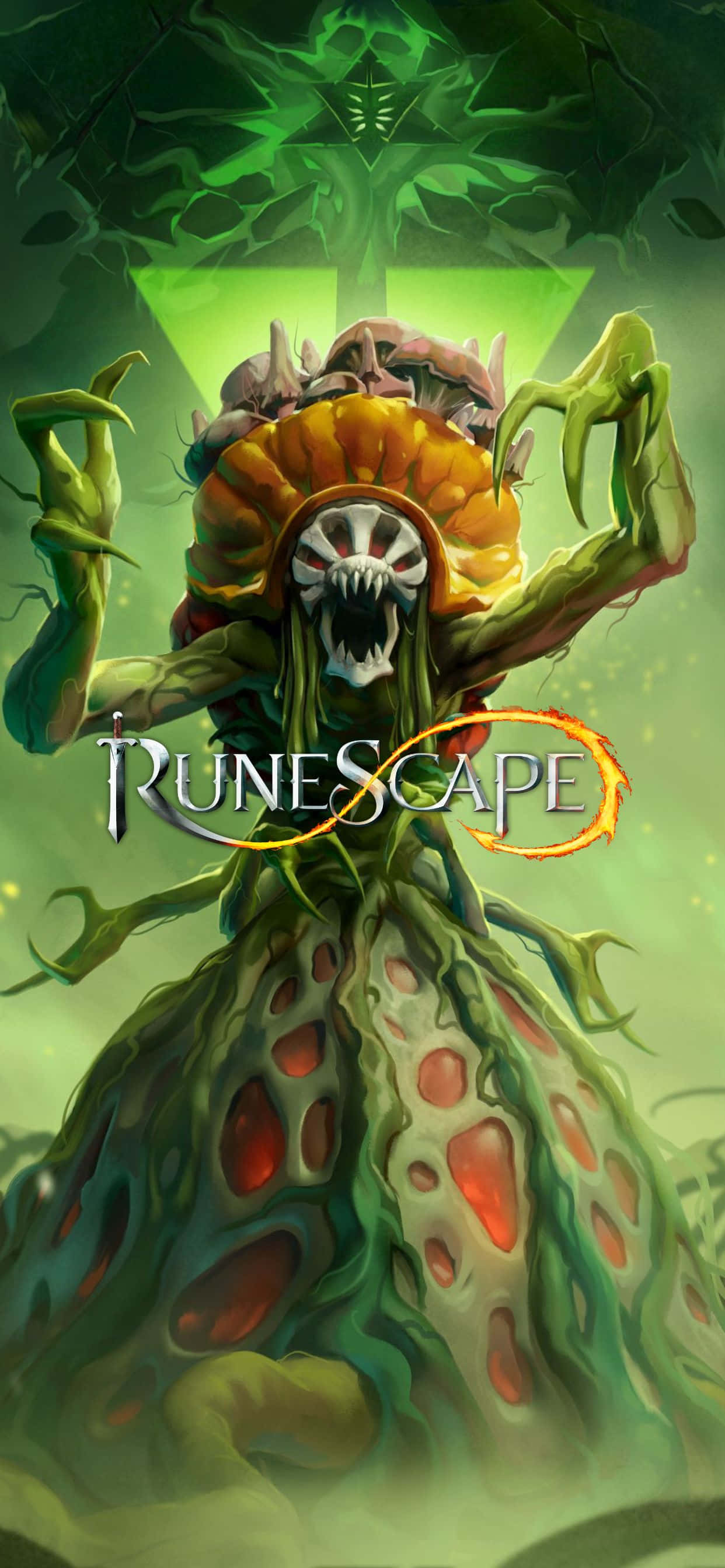 "Nagpapahinga mula sa Pakikipagsapalaran? Maglaro ng Runescape sa iyong iPhone Xs Max!" Wallpaper