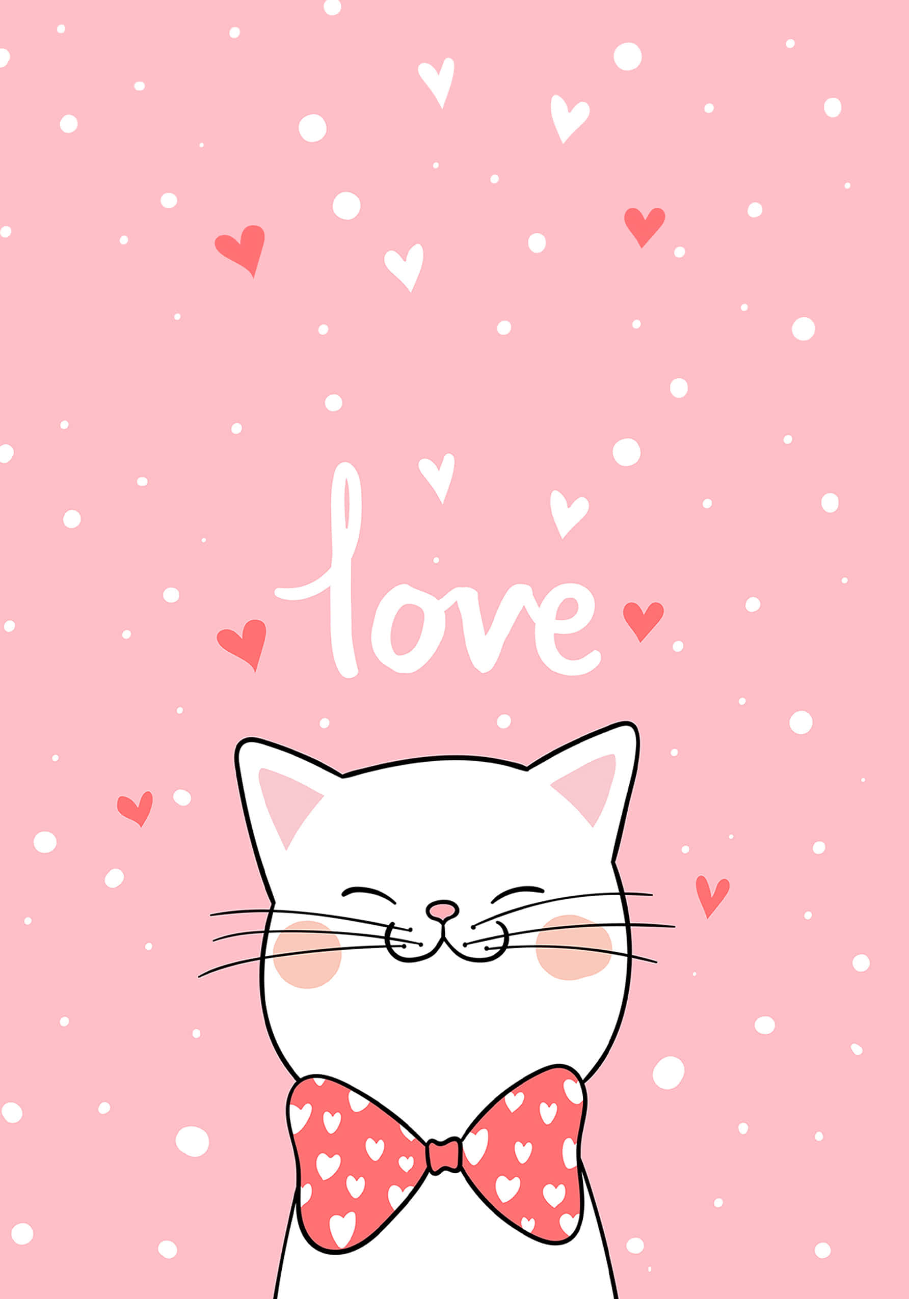 Nagpapakalat ng pag-ibig at saya kasama ang isang magandang mag-asawa. Wallpaper