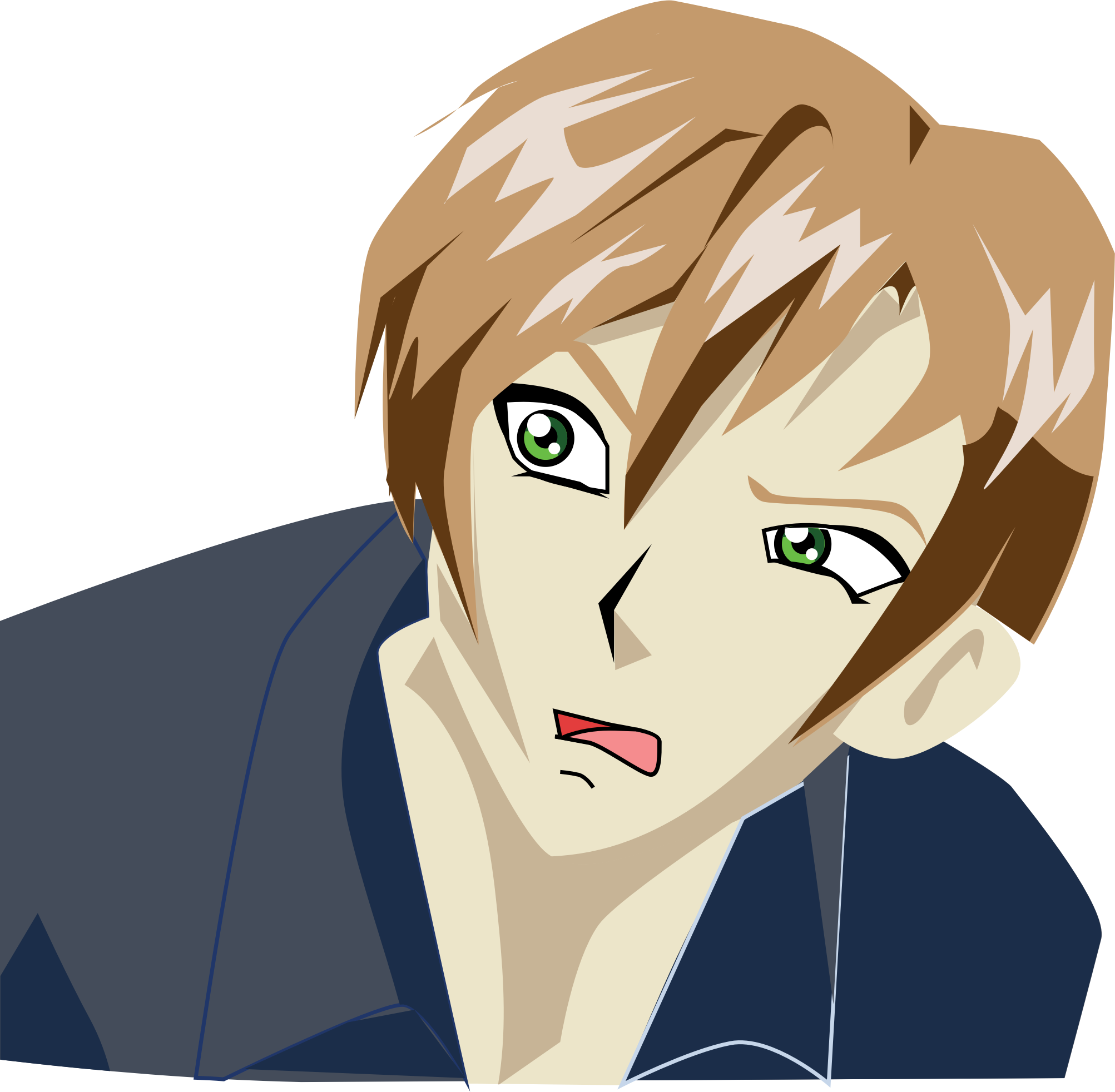 Naguguluhang Anime Character Wallpaper