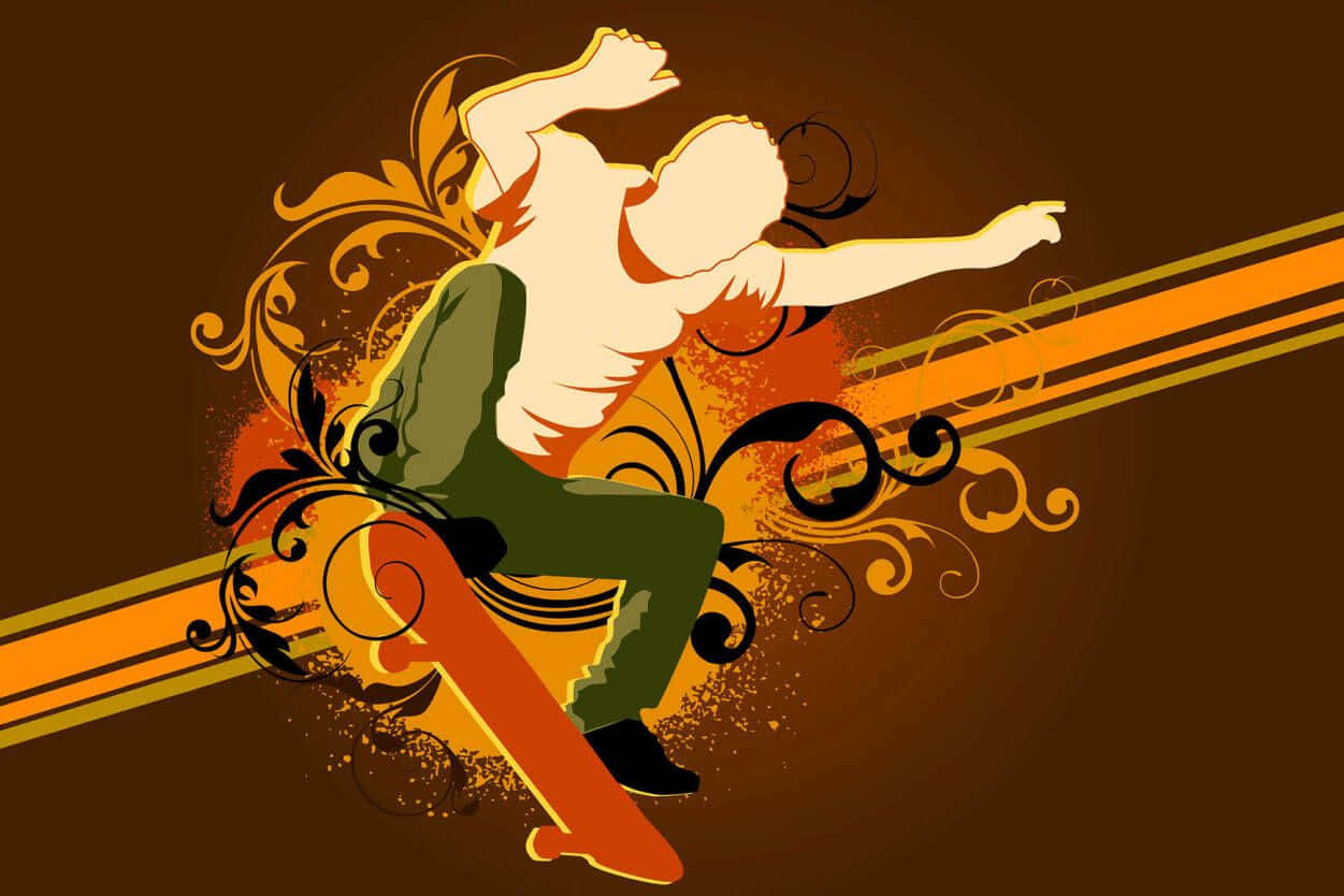 Nahahanap ang kanyang hilig sa mga lansangan ng lungsod. Wallpaper