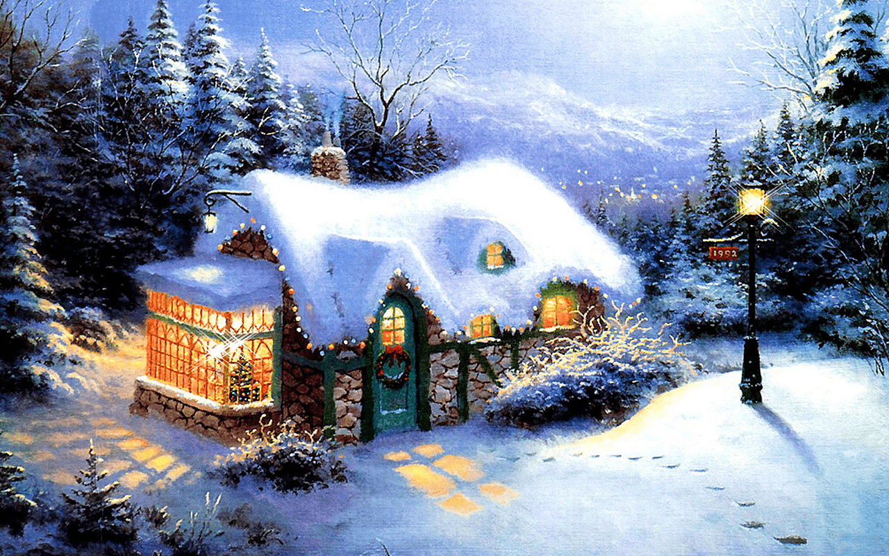 Nais Ko sa Iyo ng Isang Napakamakulay na Pasko! Wallpaper