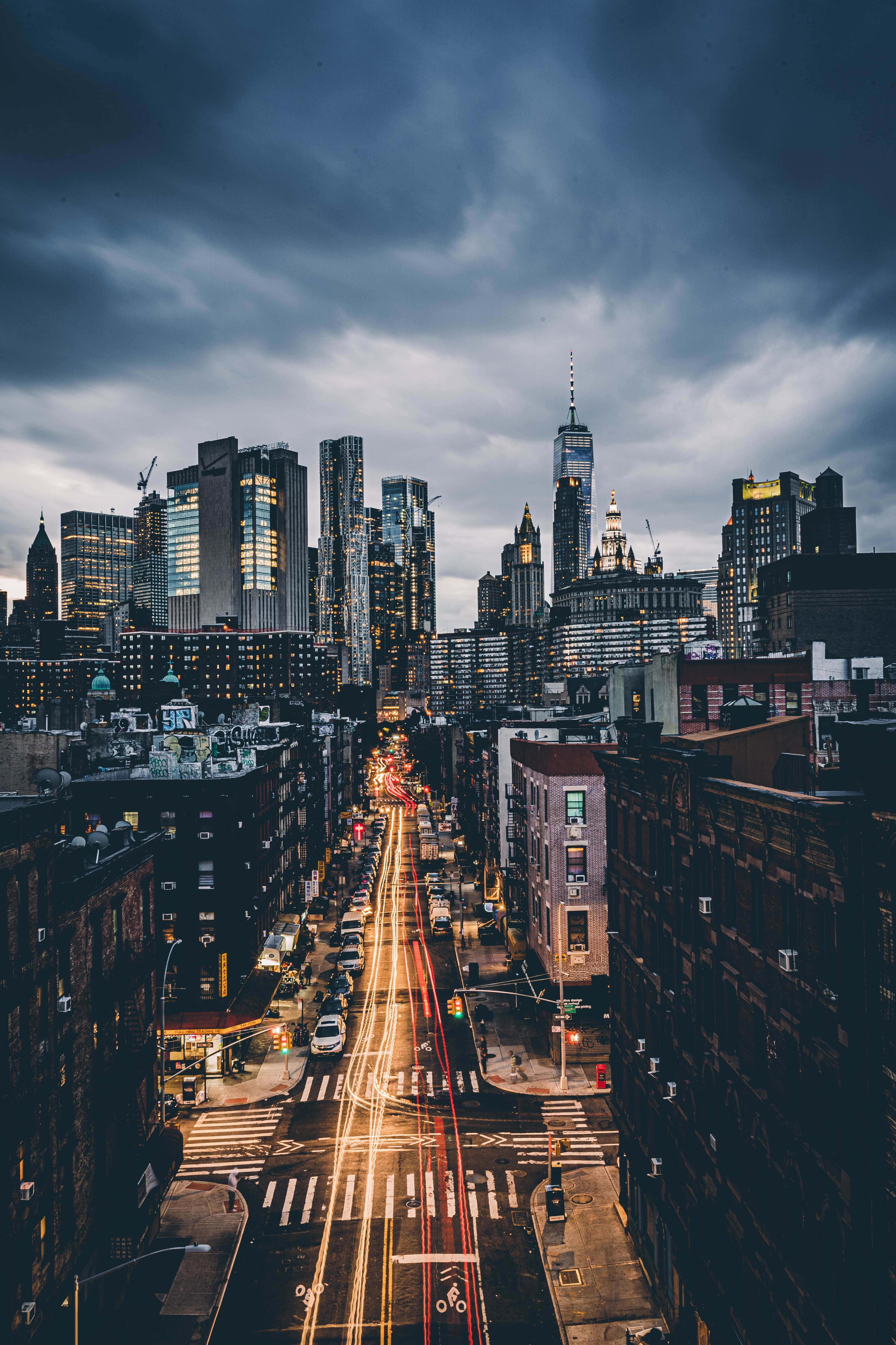 Nakagagandang New York City iPhone Background Wallpaper