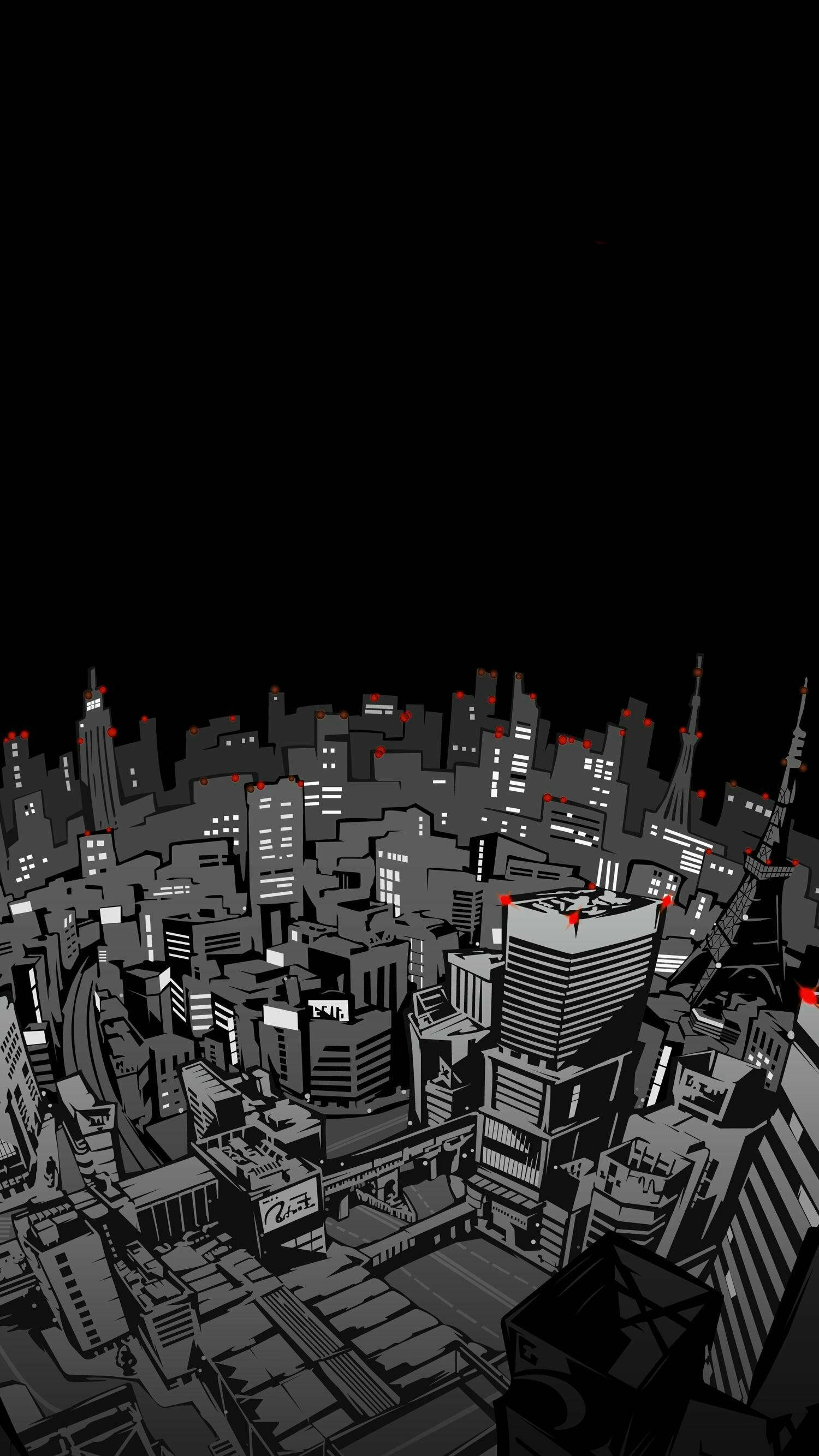 Nakaka-engganyong Persona 5 Phone Wallpaper