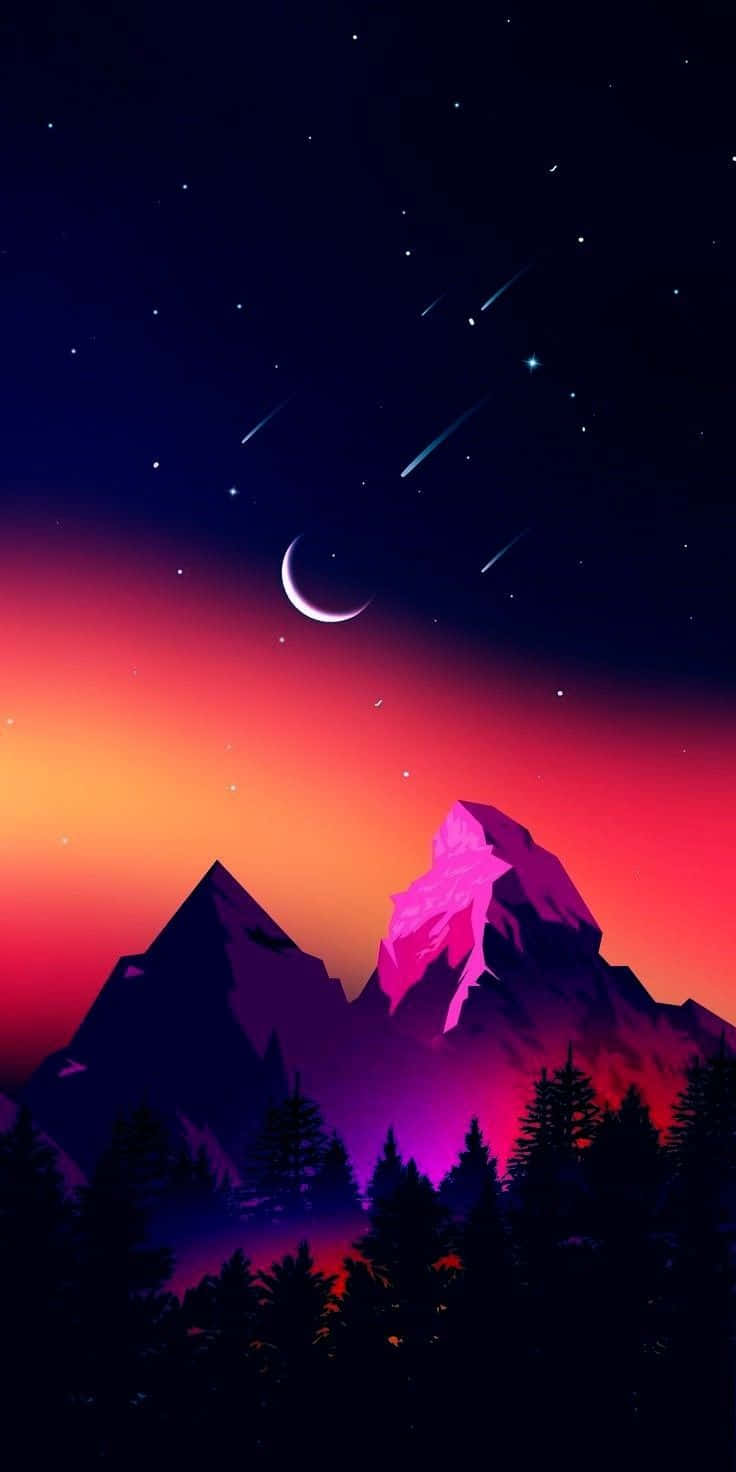 Nakakaakit na Gradient - Background ng Pixel 3 OLED Wallpaper