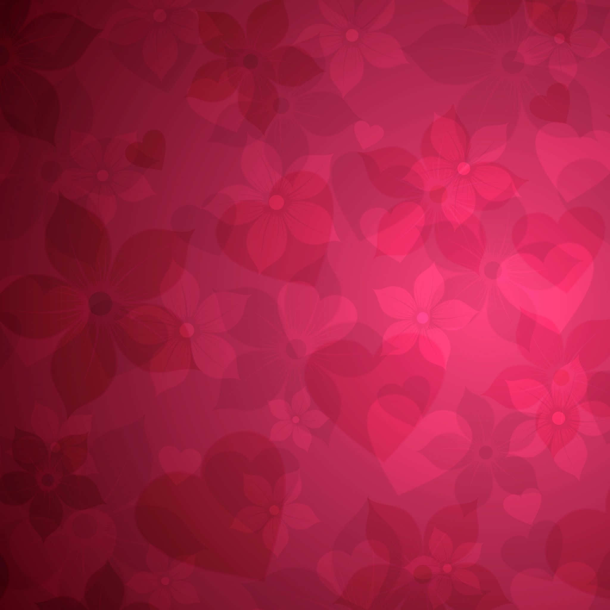 Nakakaakit na Sayaw ng Rosas at Pulang mga Kulay Wallpaper