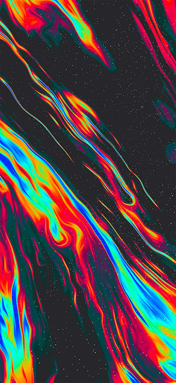 Nakakagulat na Tanawin ng Skyscraper sa Gabi sa pamamagitan ng iPhone 11 Wallpaper