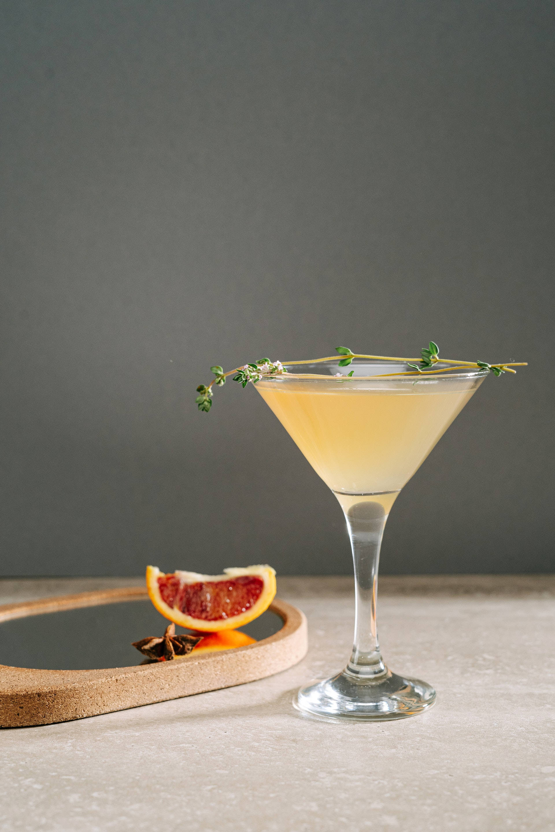 Nakakapreskeng Cocktail na Grapefruit Tequila Wallpaper