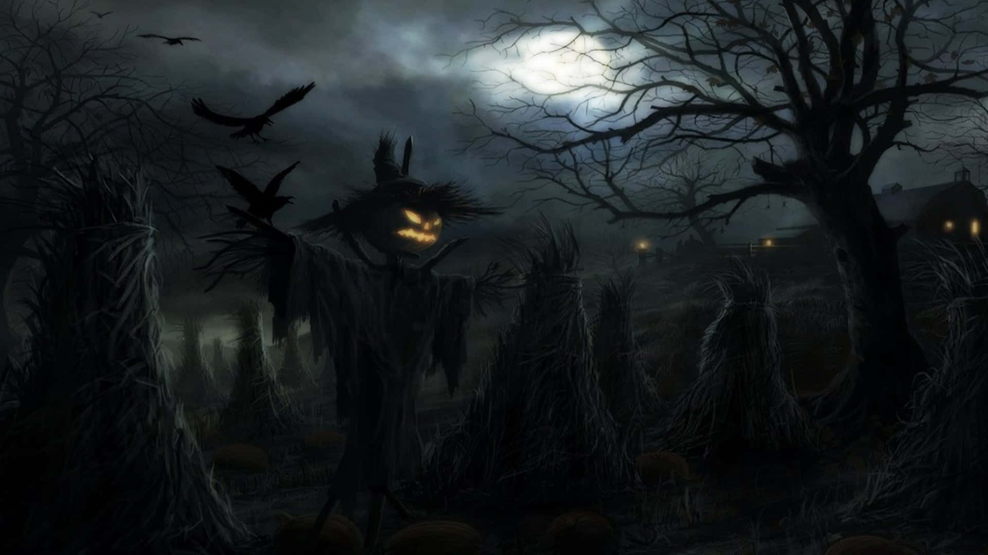 Nakakatakot na Background ng Halloween Wallpaper