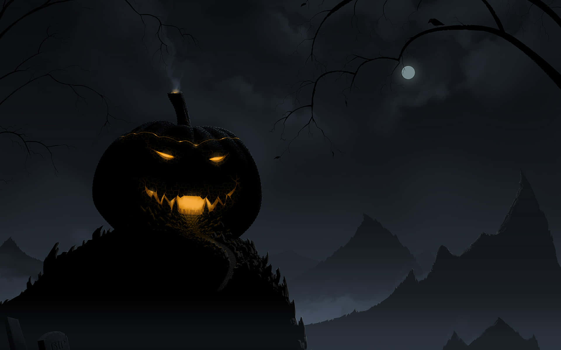 Nakakatakot na Background para sa Halloween Wallpaper