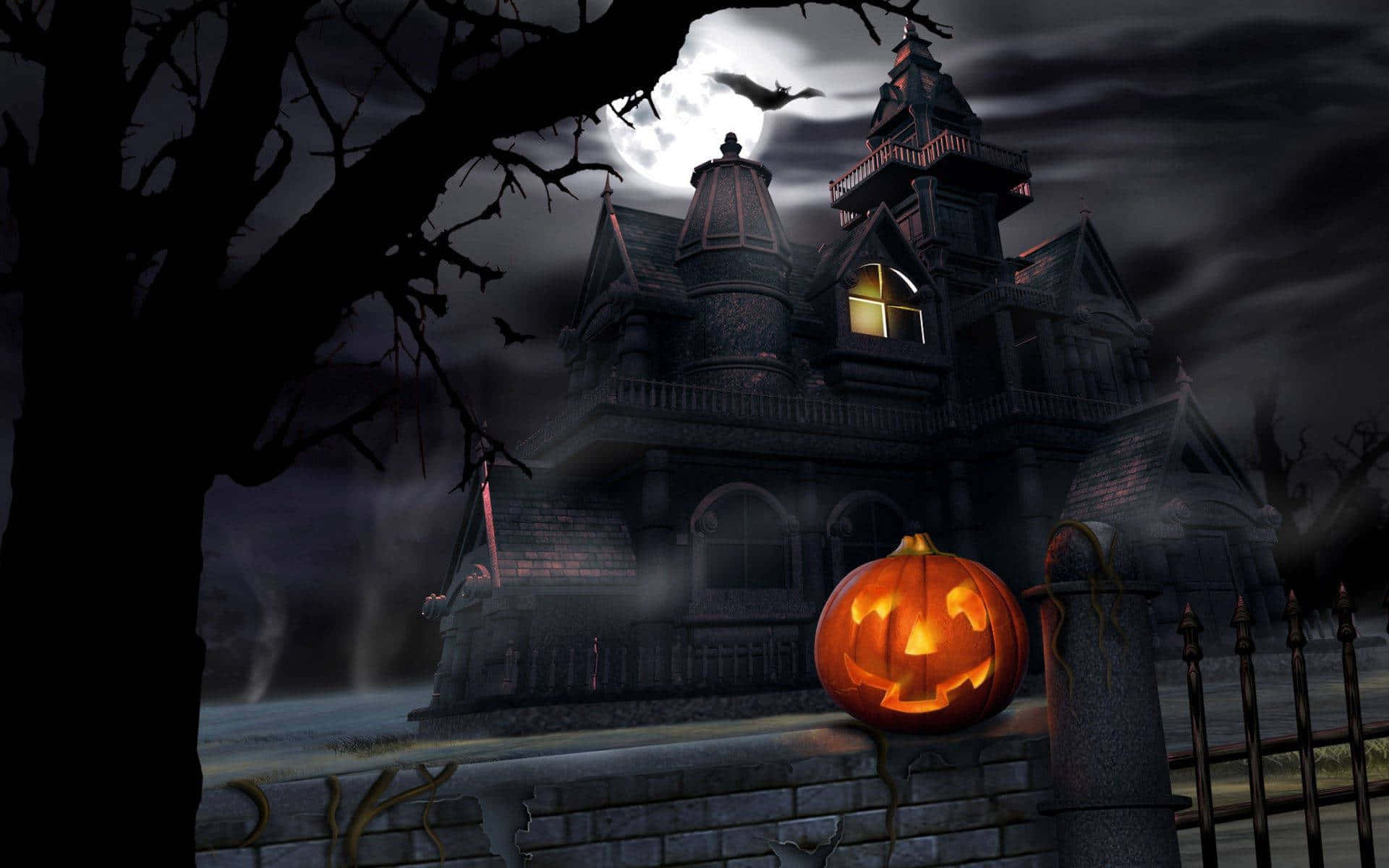Nakakatakot na Background para sa Halloween Wallpaper