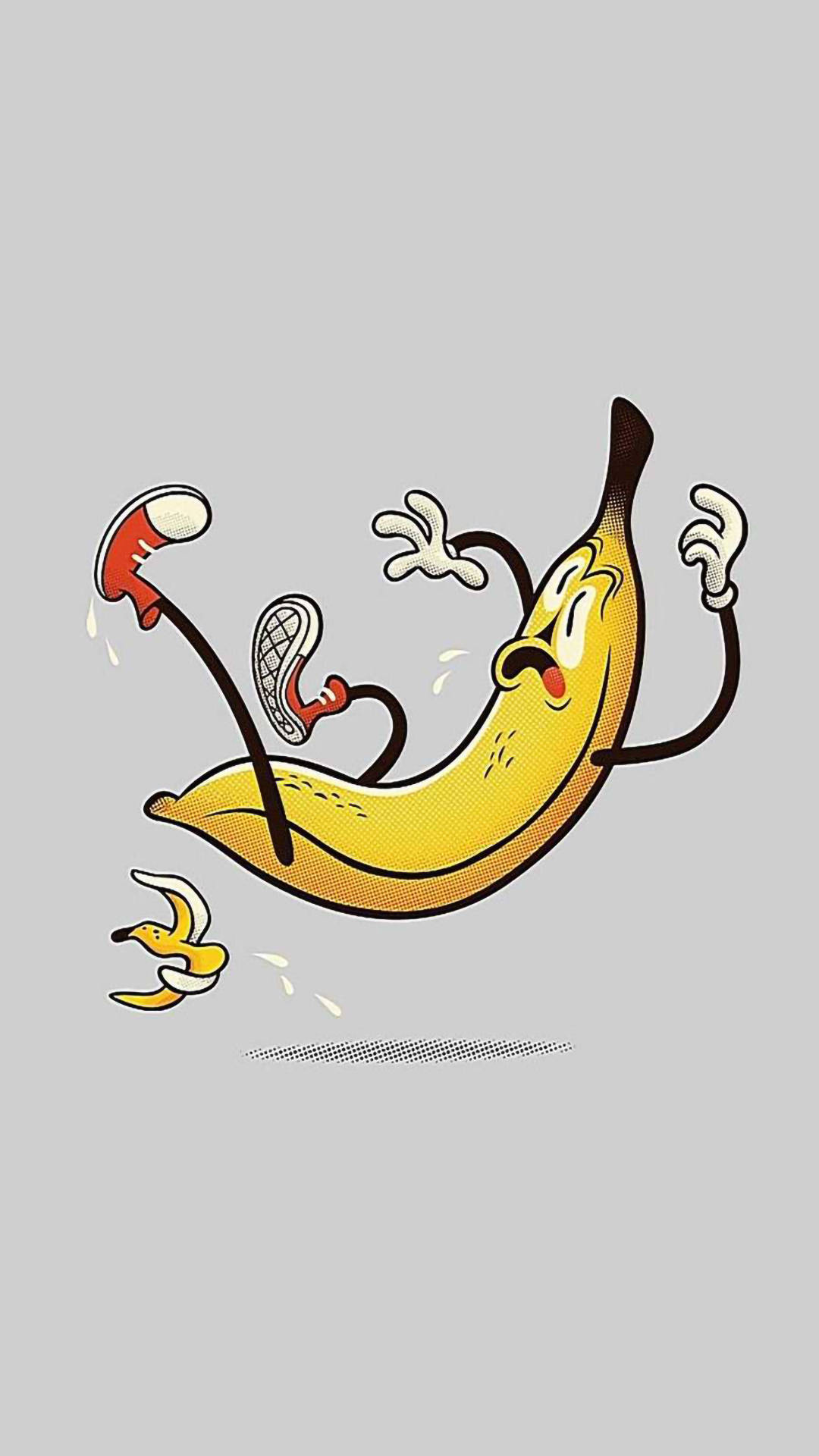Nakakatawang Aesthetic na Banana Split Wallpaper