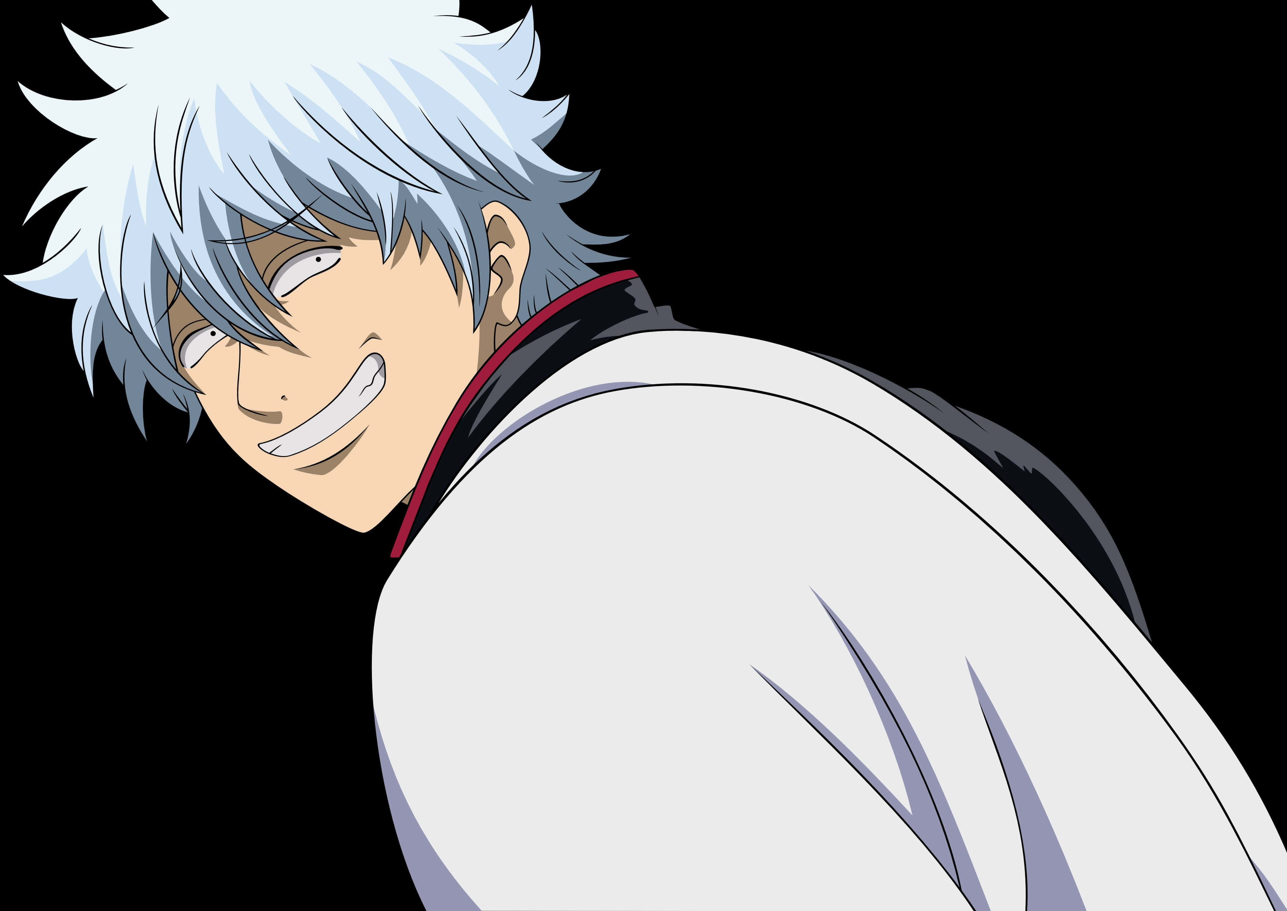 Nakakatawang Anime Pfp Gintoki Sakata Wallpaper