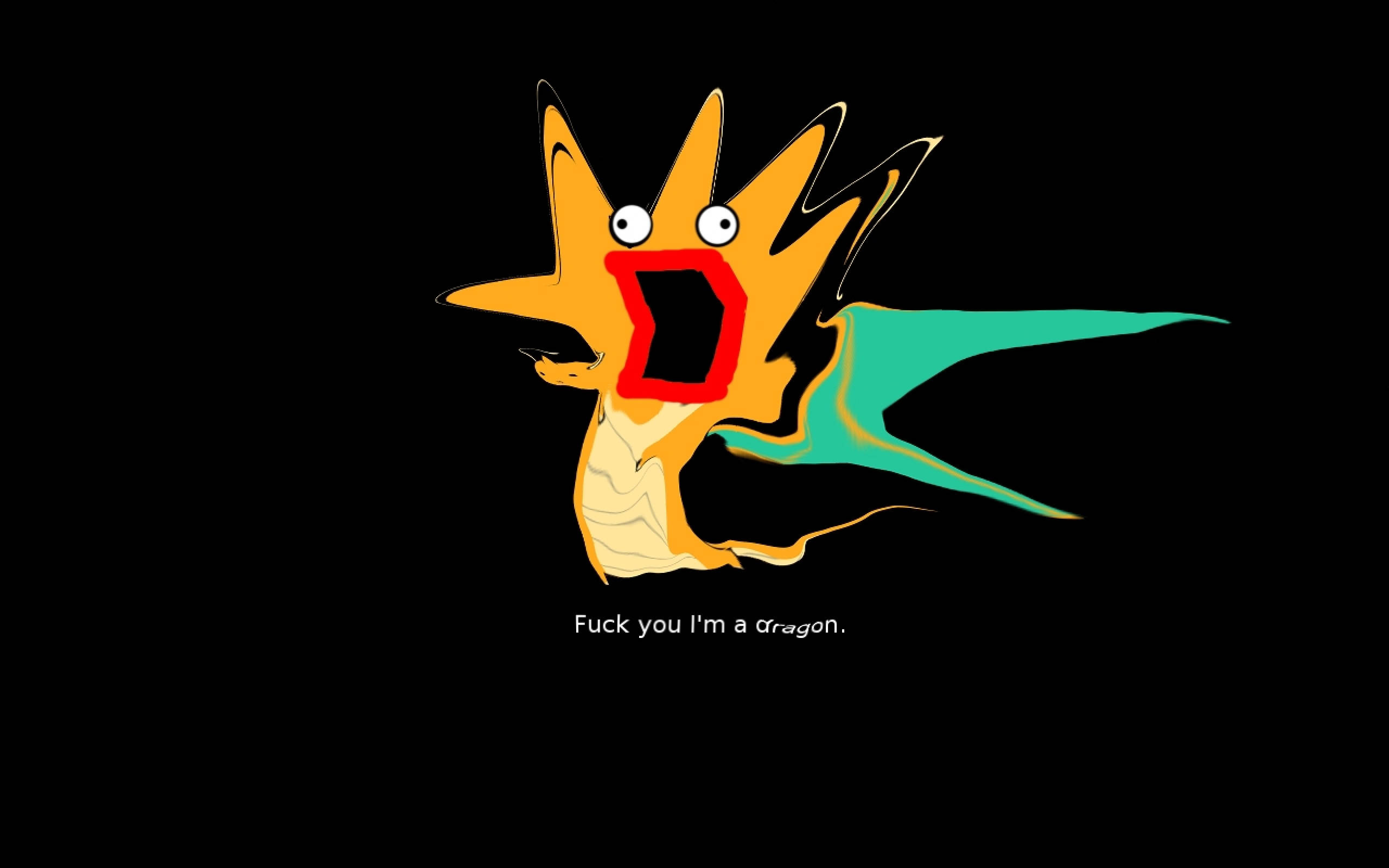 Nakakatawang Anime Dragonite Wallpaper