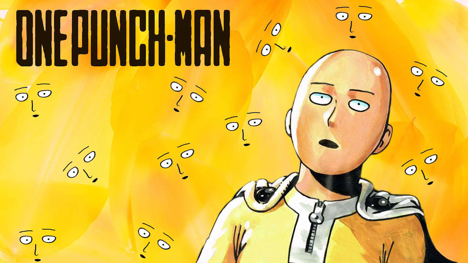 Nakakatawang Anime Pfp One Punch-Man Wallpaper