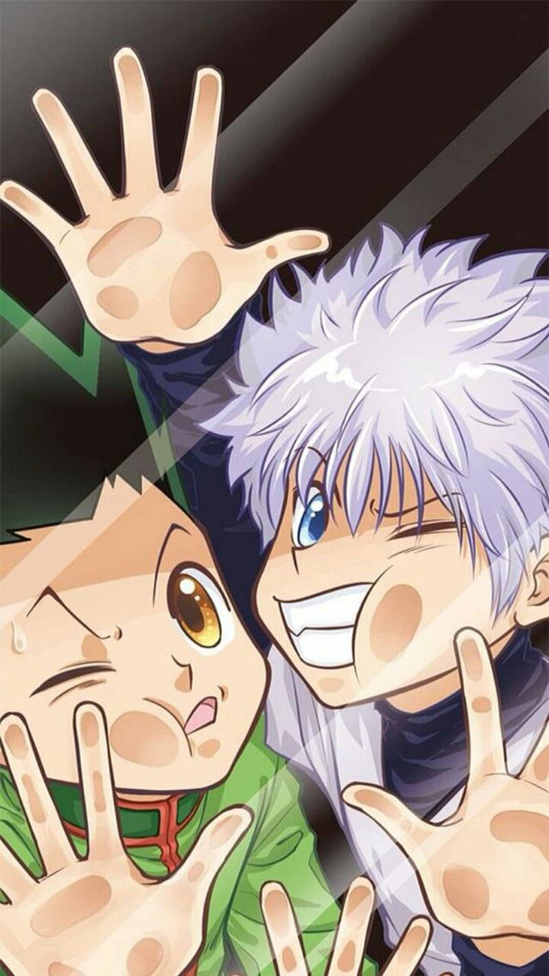 Nakakatawang Hunter X Hunter iPhone Wallpaper
