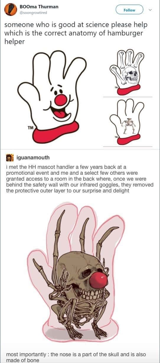 Nakakatawang Meme ng Hamburger Helper na mga Larawan sa Tumblr Wallpaper