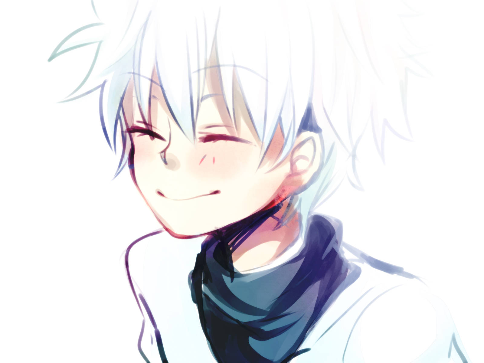 Nakakatuwang Ngiti ni Killua Wallpaper