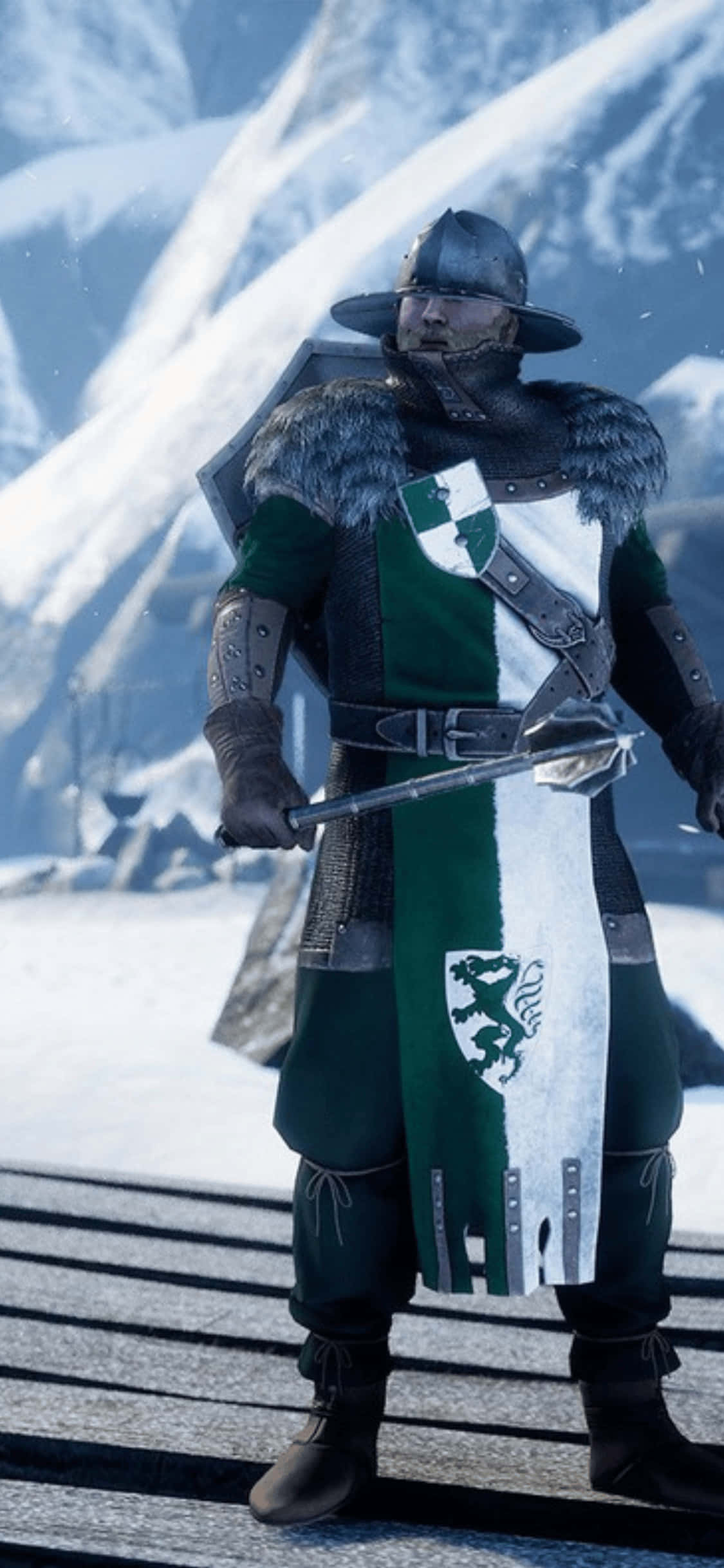 Nakalubog sa Mordhau Era - Isang iPhone XS Wallpaper
