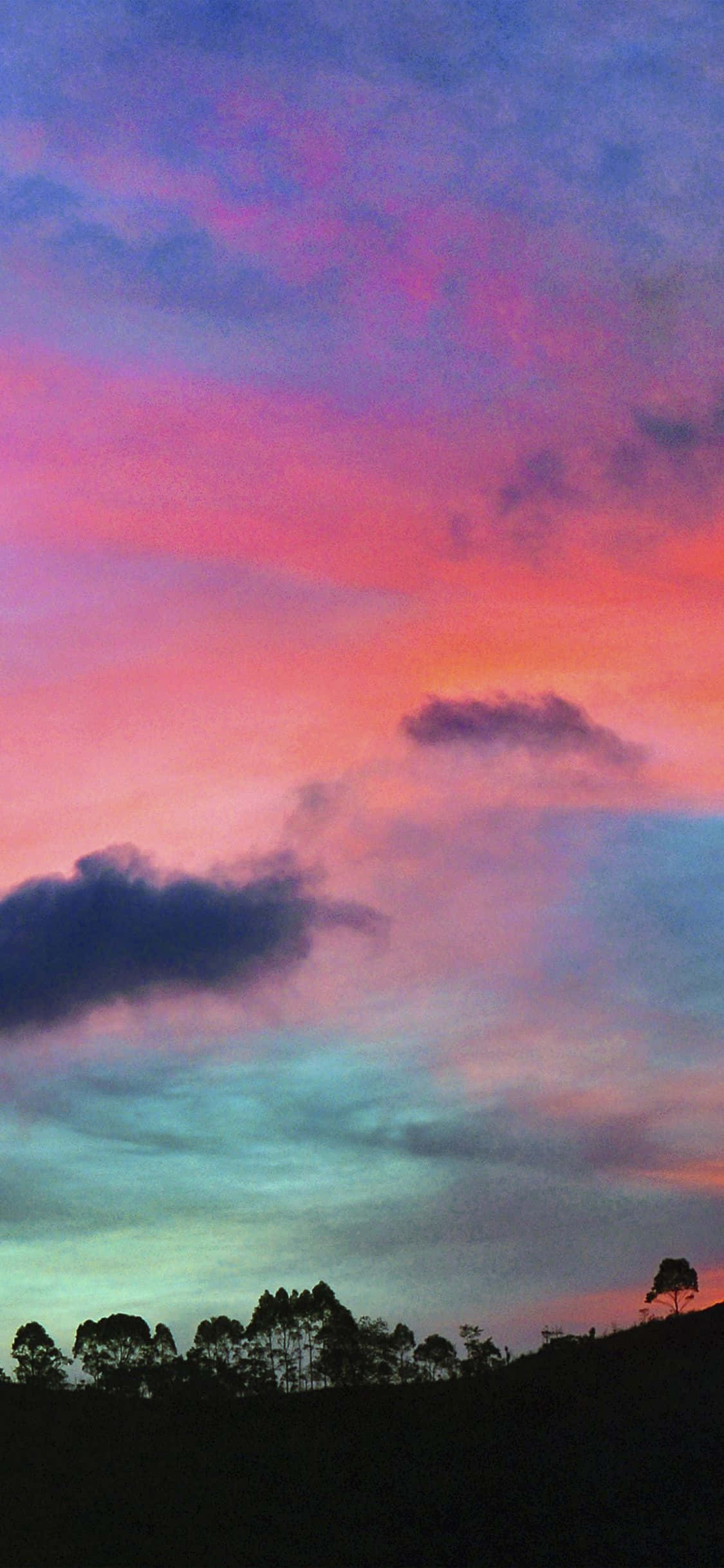 Nakamamang Background ng Kalikasan para sa iPhone X Wallpaper
