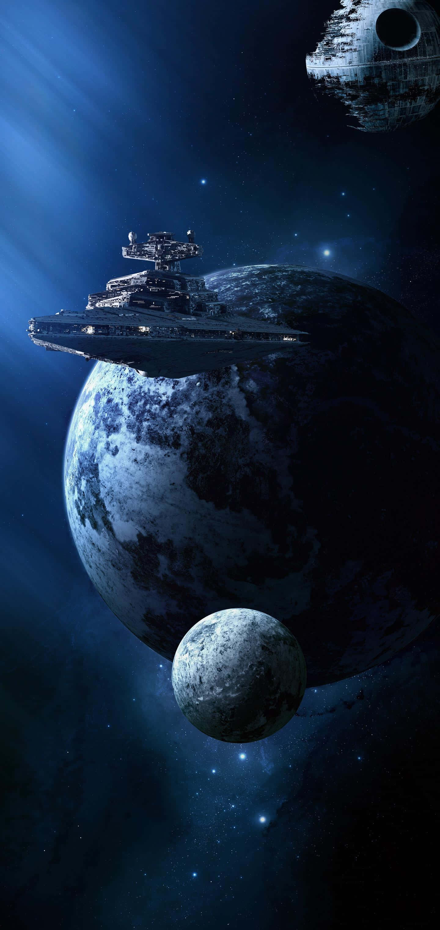 Nakamamanghang Galaxy S10 Wallpaper na may Makukulay na Abstrak na Alon Wallpaper