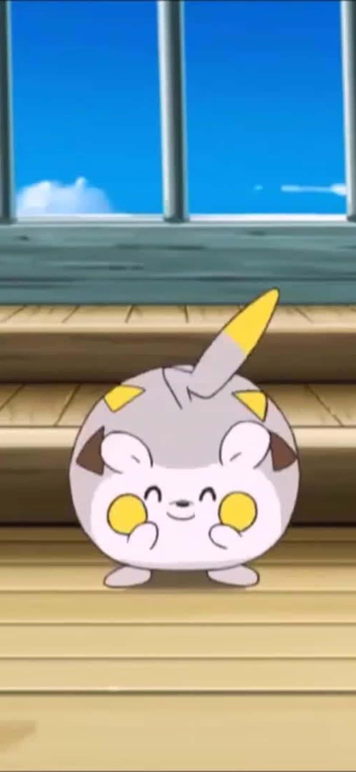 Nakangiti si Togedemaru Wallpaper