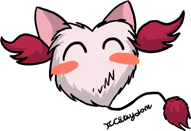 Nakangiting Animated Fox Character Wallpaper