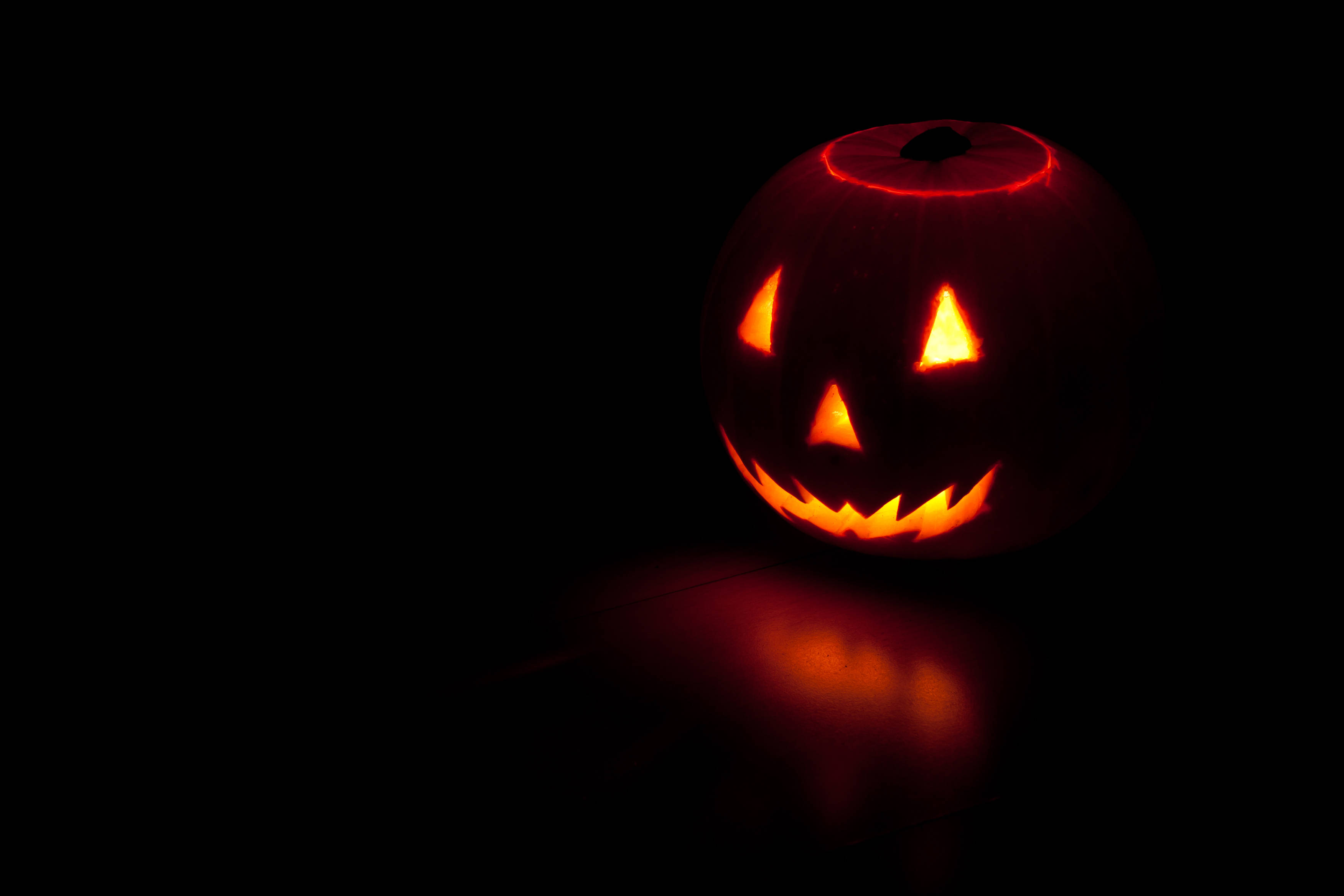 "Nakangiting Kalabasa Sa Halloween" Wallpaper