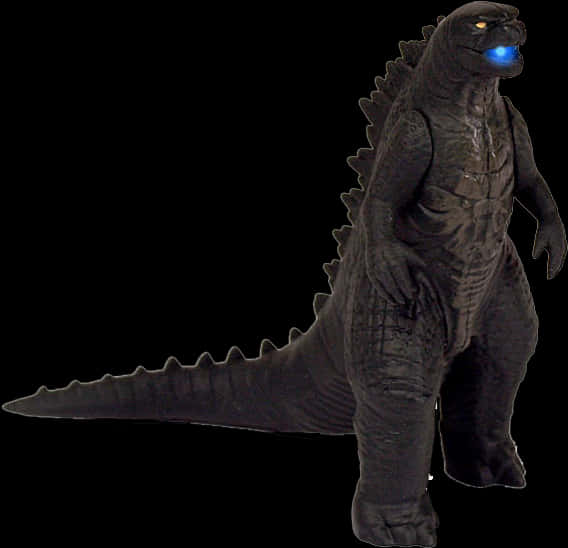 Nakatay na Pigura ng Godzilla Wallpaper