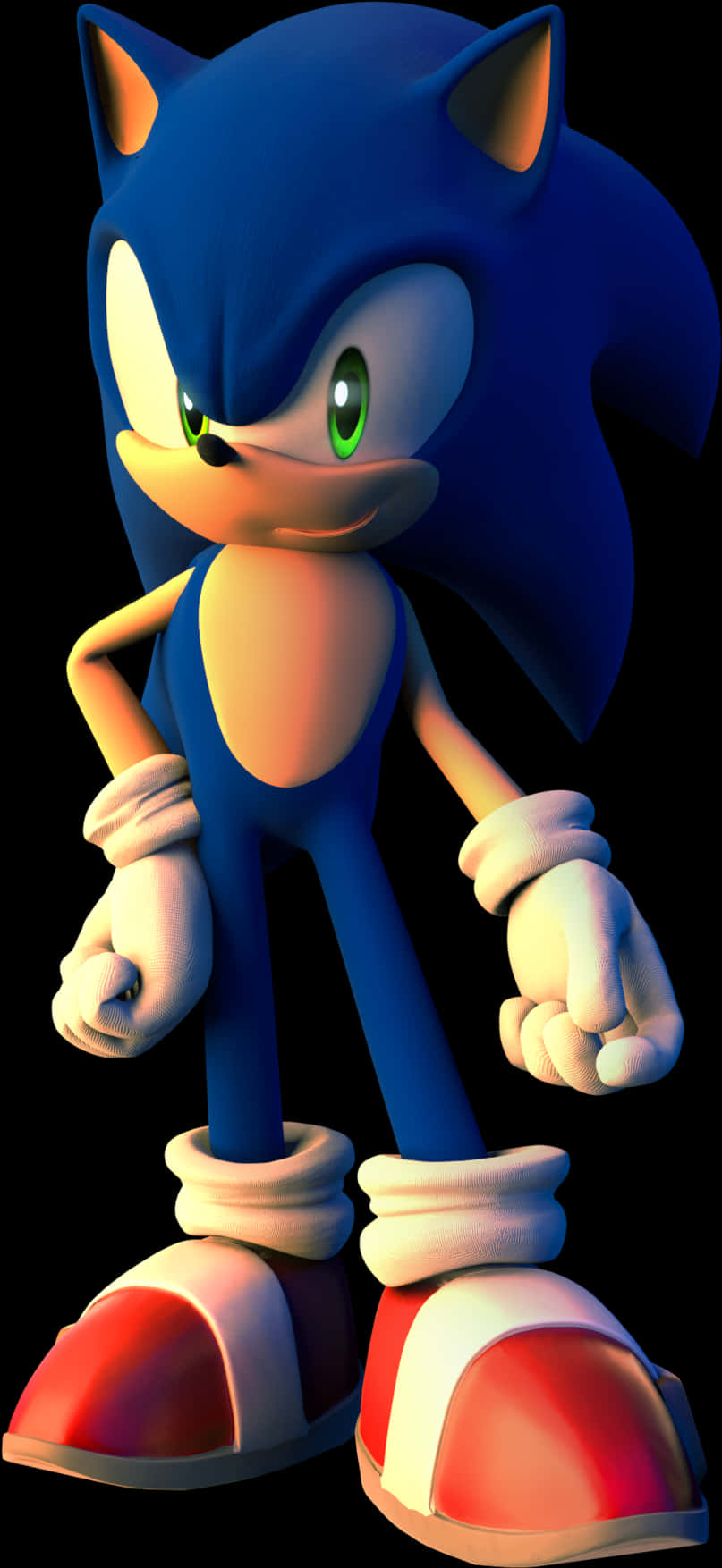 Nakatayong Posisyon ni Sonic the Hedgehog Wallpaper