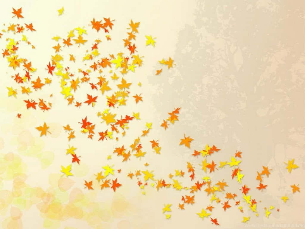 Nakatutulad na background ng taglagas Wallpaper