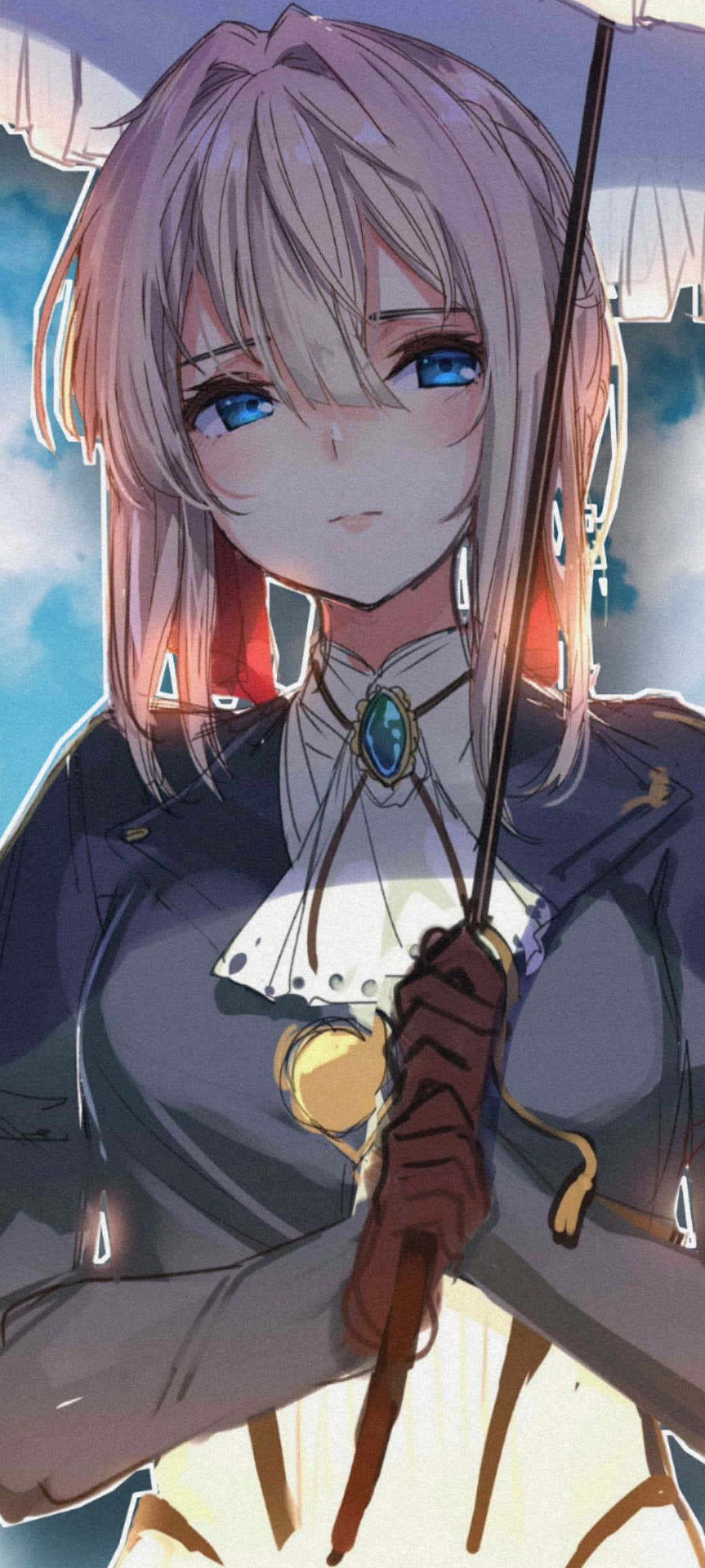 Nakatutuwang Aesthetic Anime Violet Evergarden Wallpaper