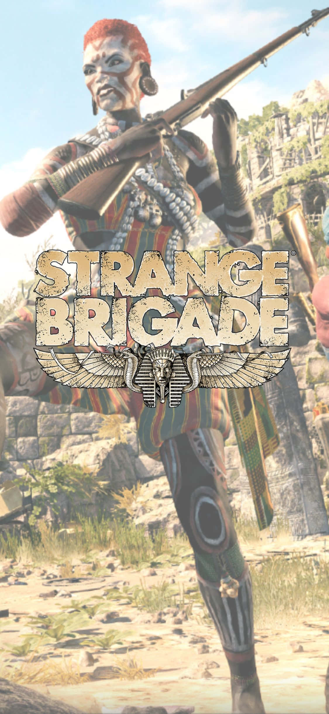 Nalangu Rushida iPhone X Strange Brigade Background Wallpaper