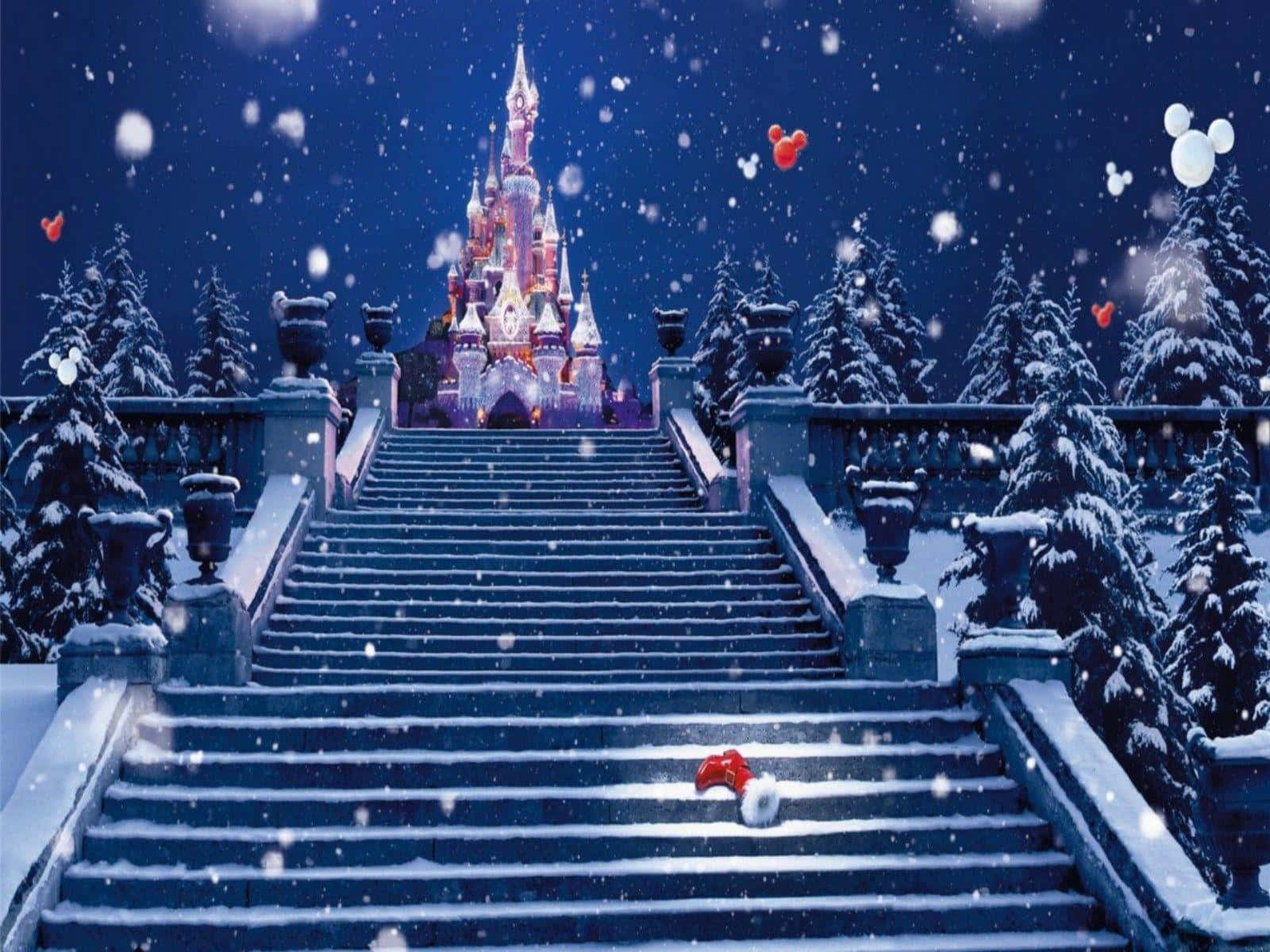 Napakagandang Disney Christmas! Wallpaper