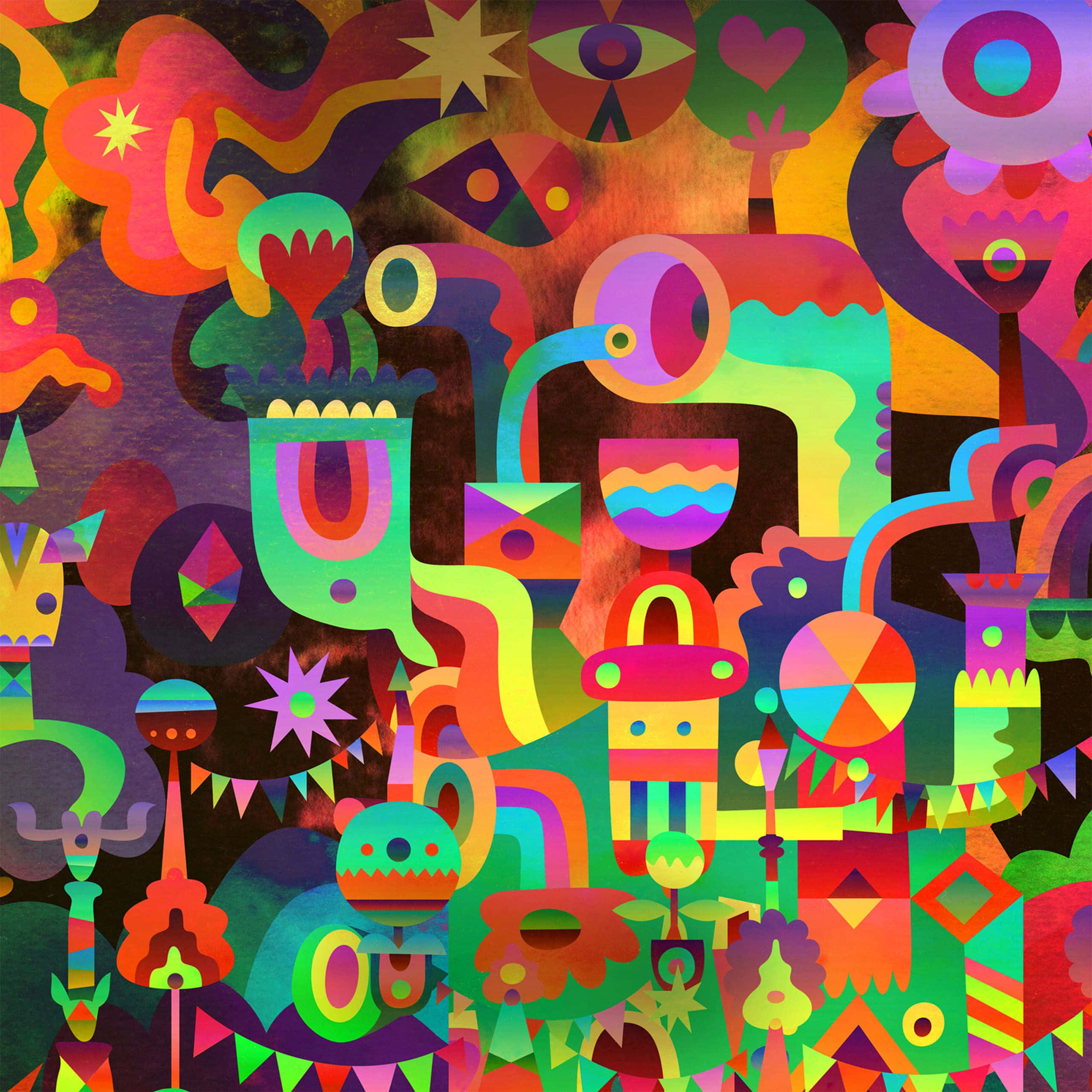 Napakagandang Galaxy Tab Universe Wallpaper