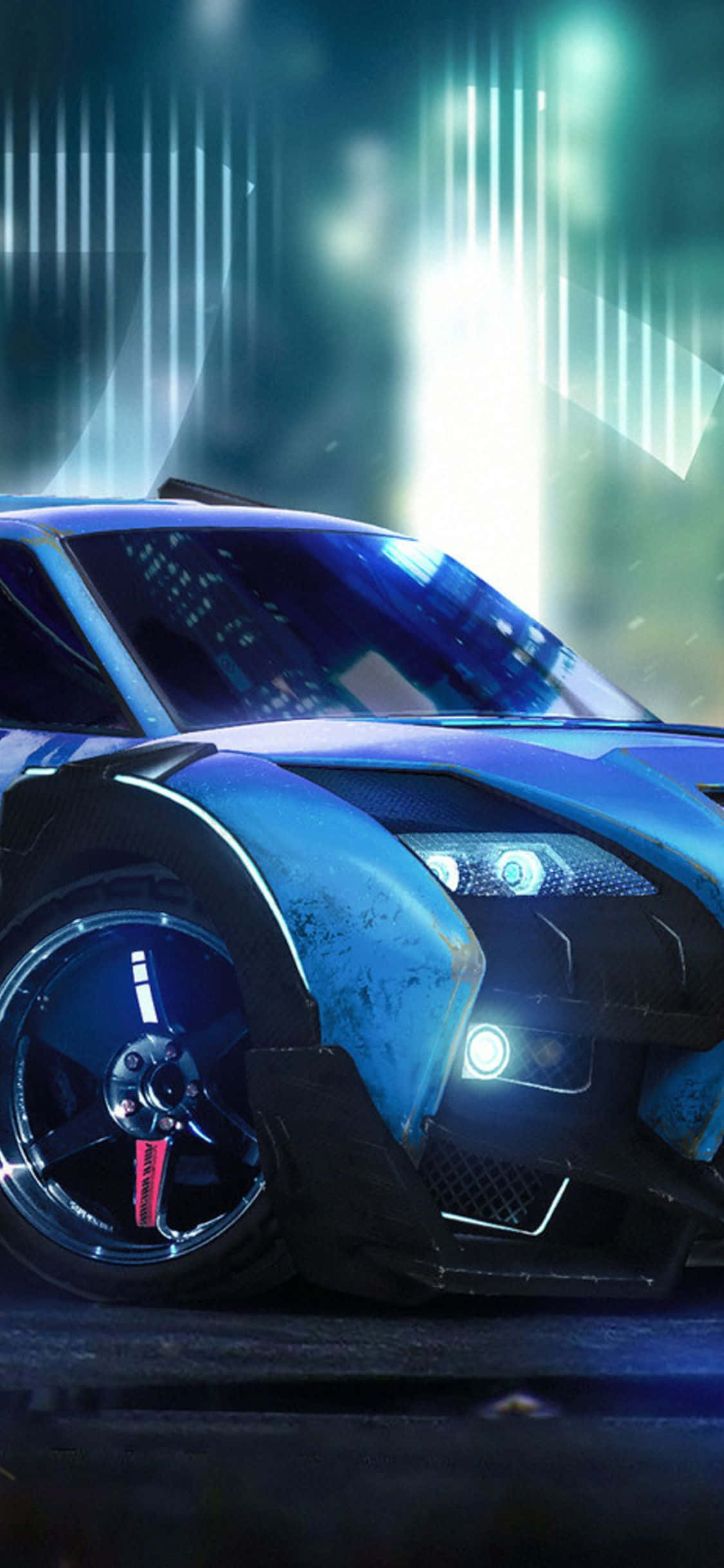 Nararamdaman ang rush ng Rocket League sa isang Pixel 3 Wallpaper