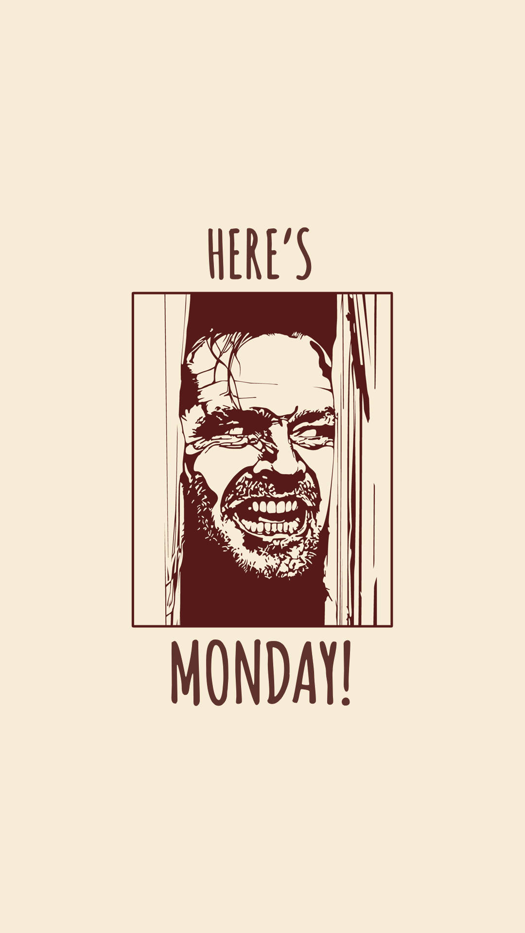 Narito ang Nakakatawang Aesthetic ng Lunes Wallpaper