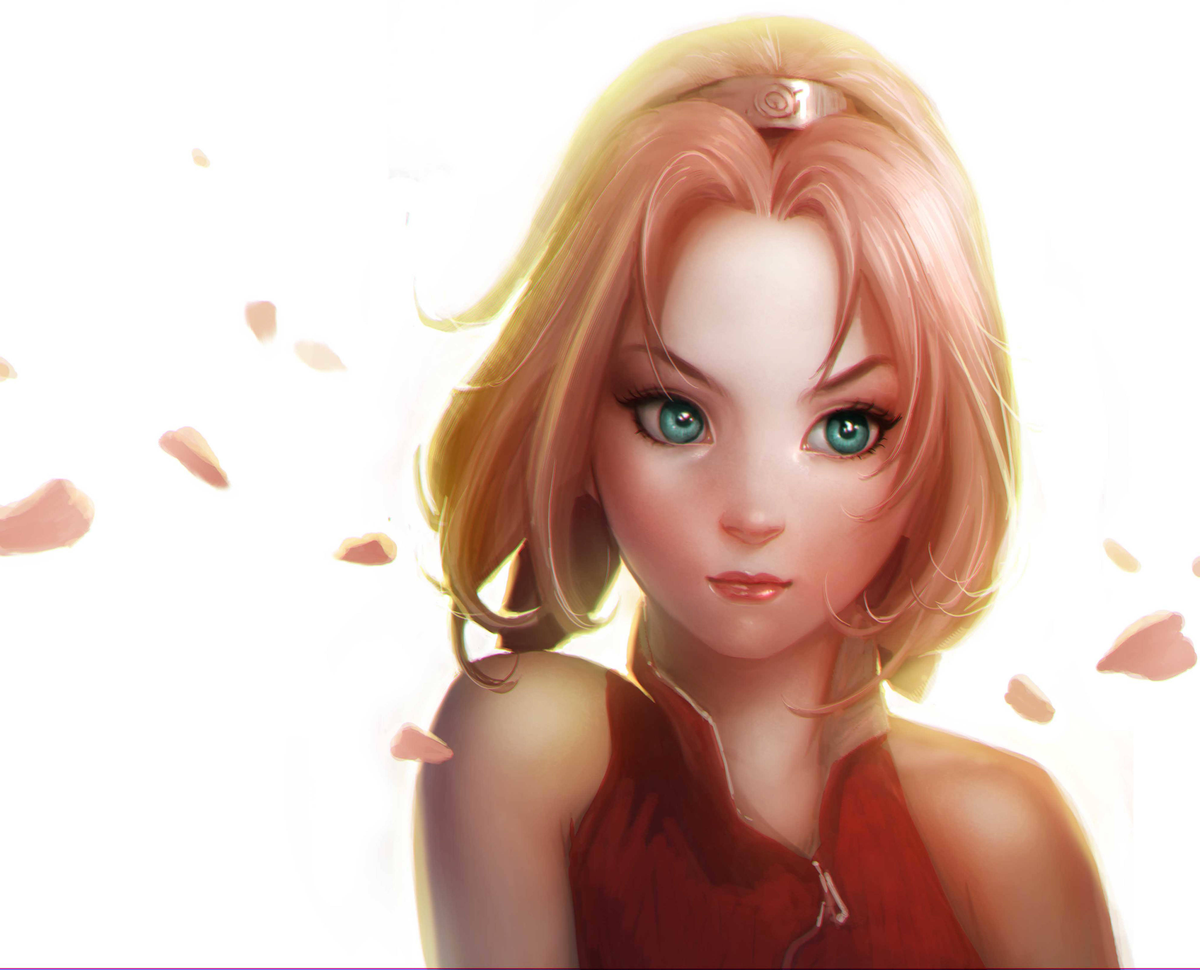 Naruto 4K Magandang Sakura Wallpaper
