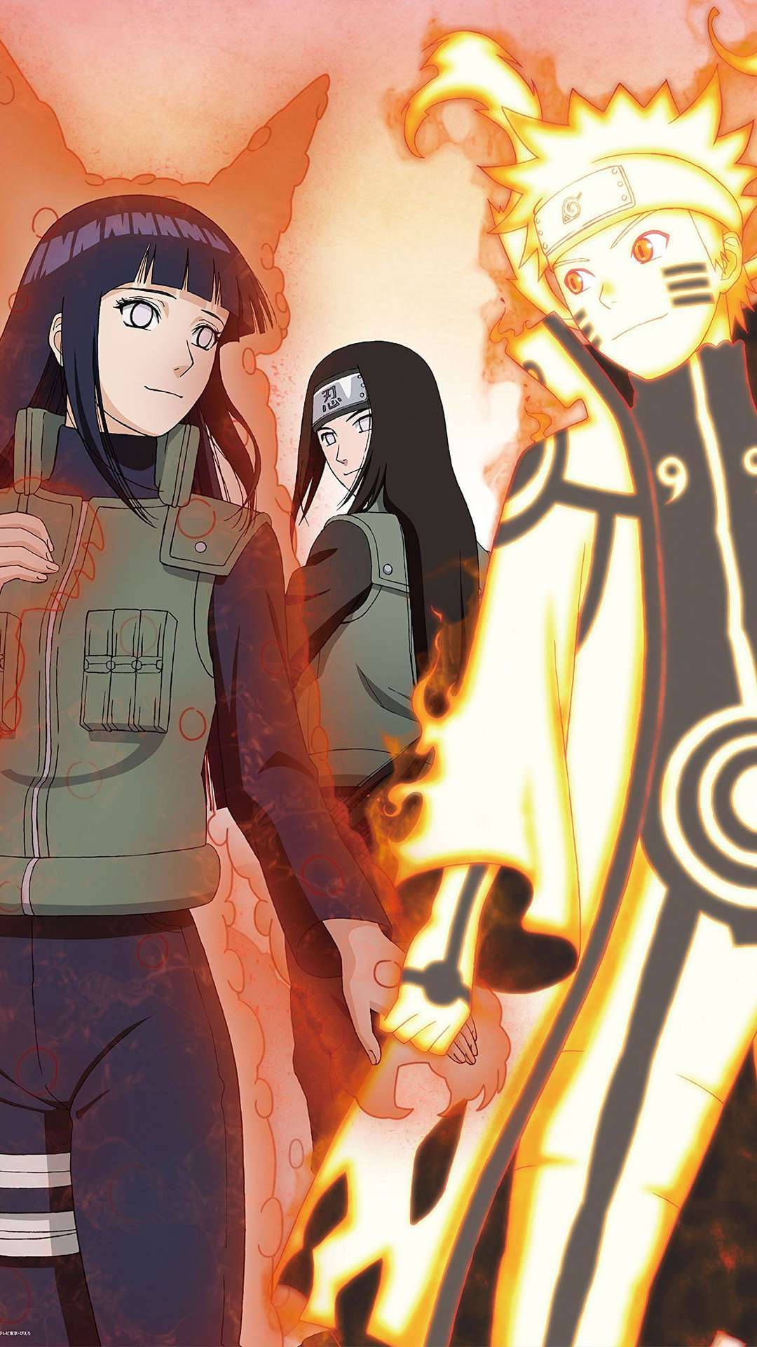 Naruto At Hinata Kasama Si Neji Wallpaper