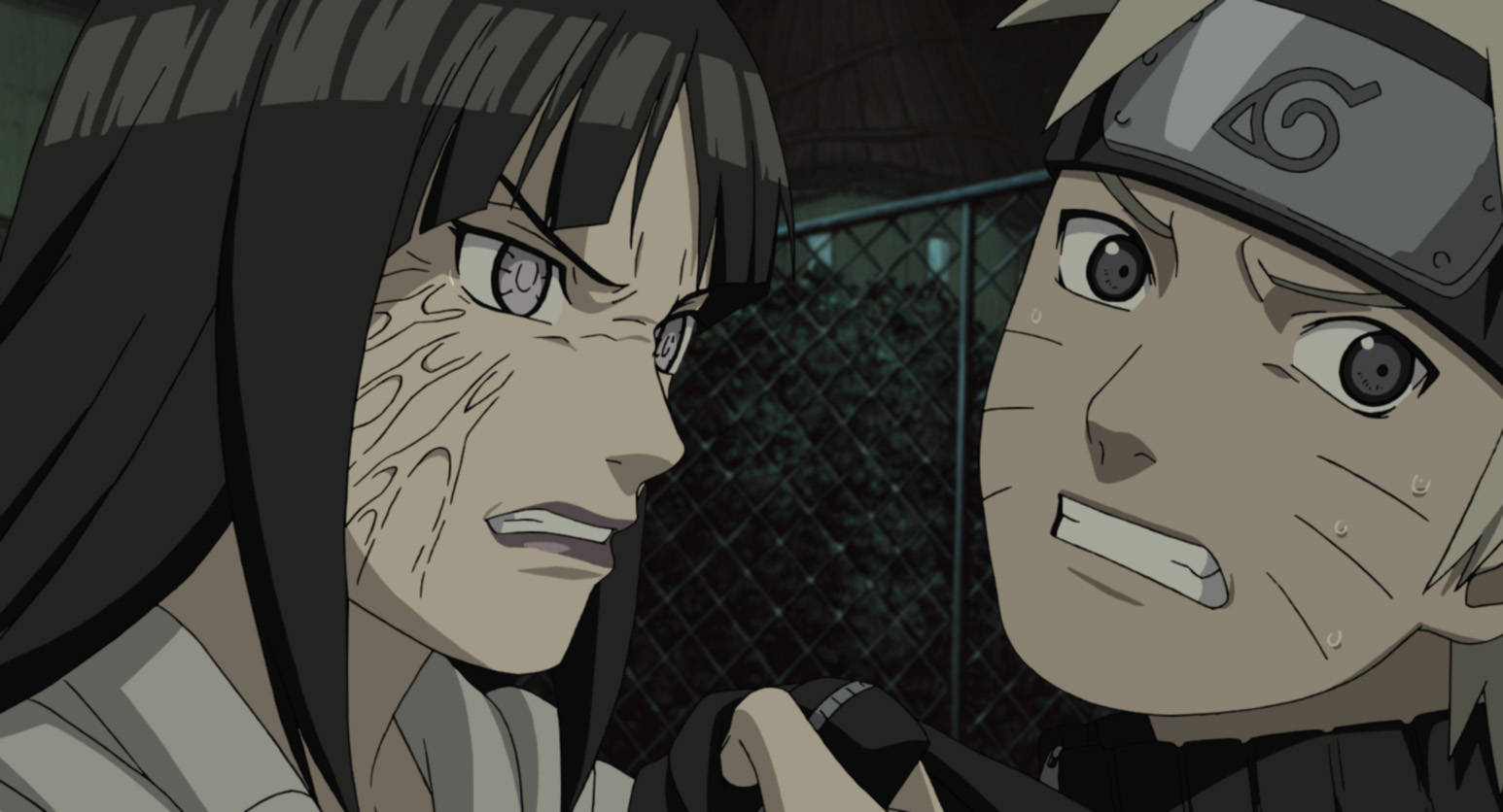 Naruto at Hinata Byakugan Wallpaper