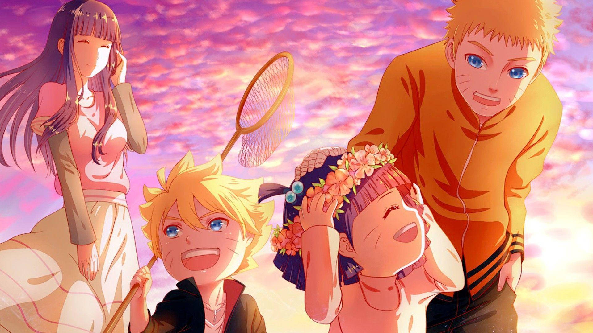 Naruto at Hinata - Hindi Matitinag na Ugnayan Wallpaper