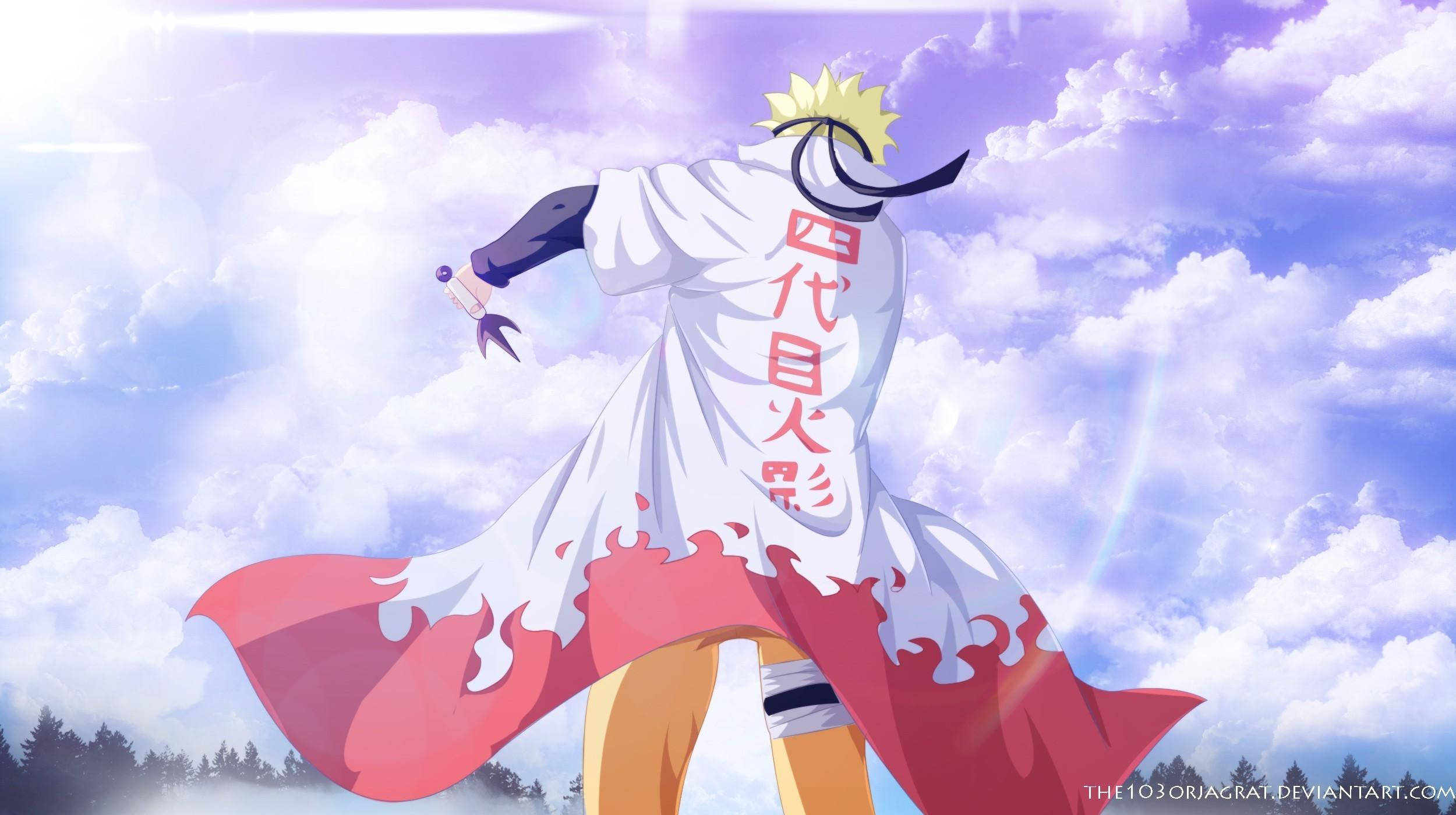 Naruto Bilang Hokage Aesthetic Wallpaper