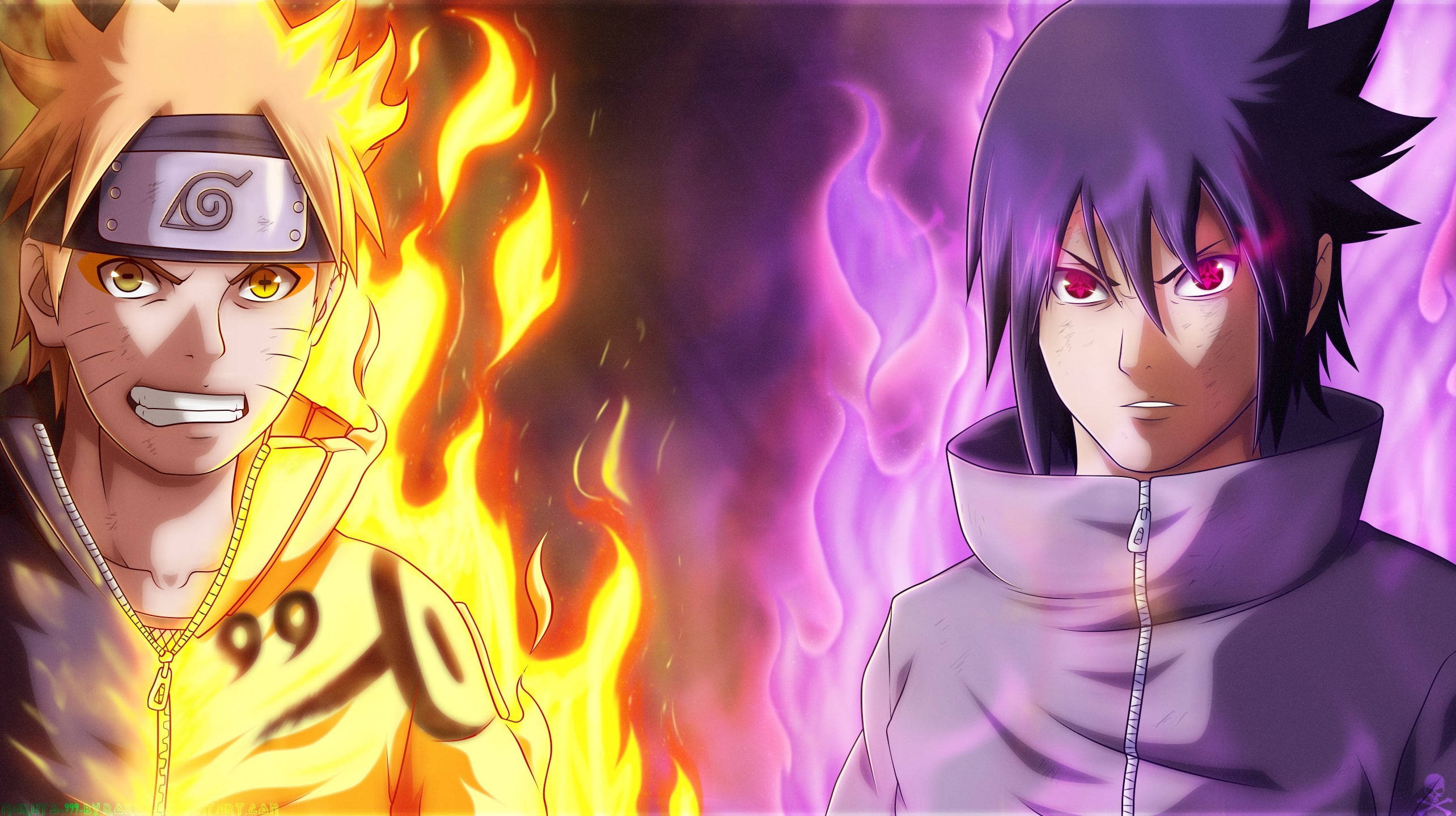 Naruto Live Chakra ni Sasuke Wallpaper