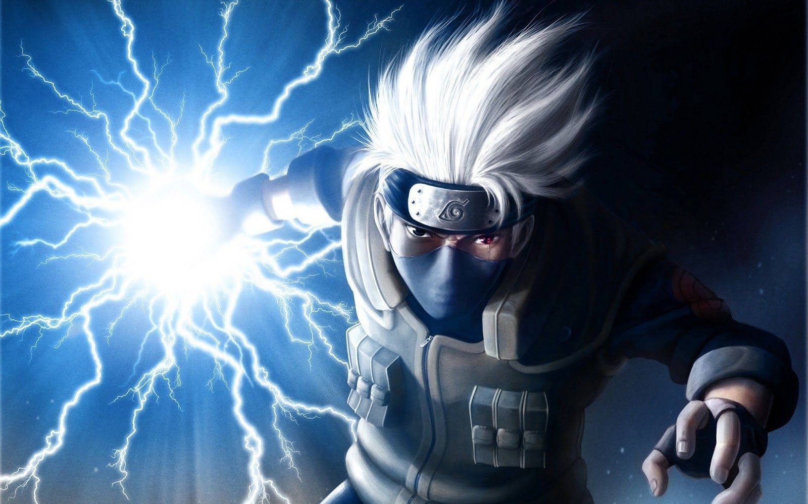 Naruto Live Kakashi Nagcha-charge ng Kidlat sa Kamay Wallpaper